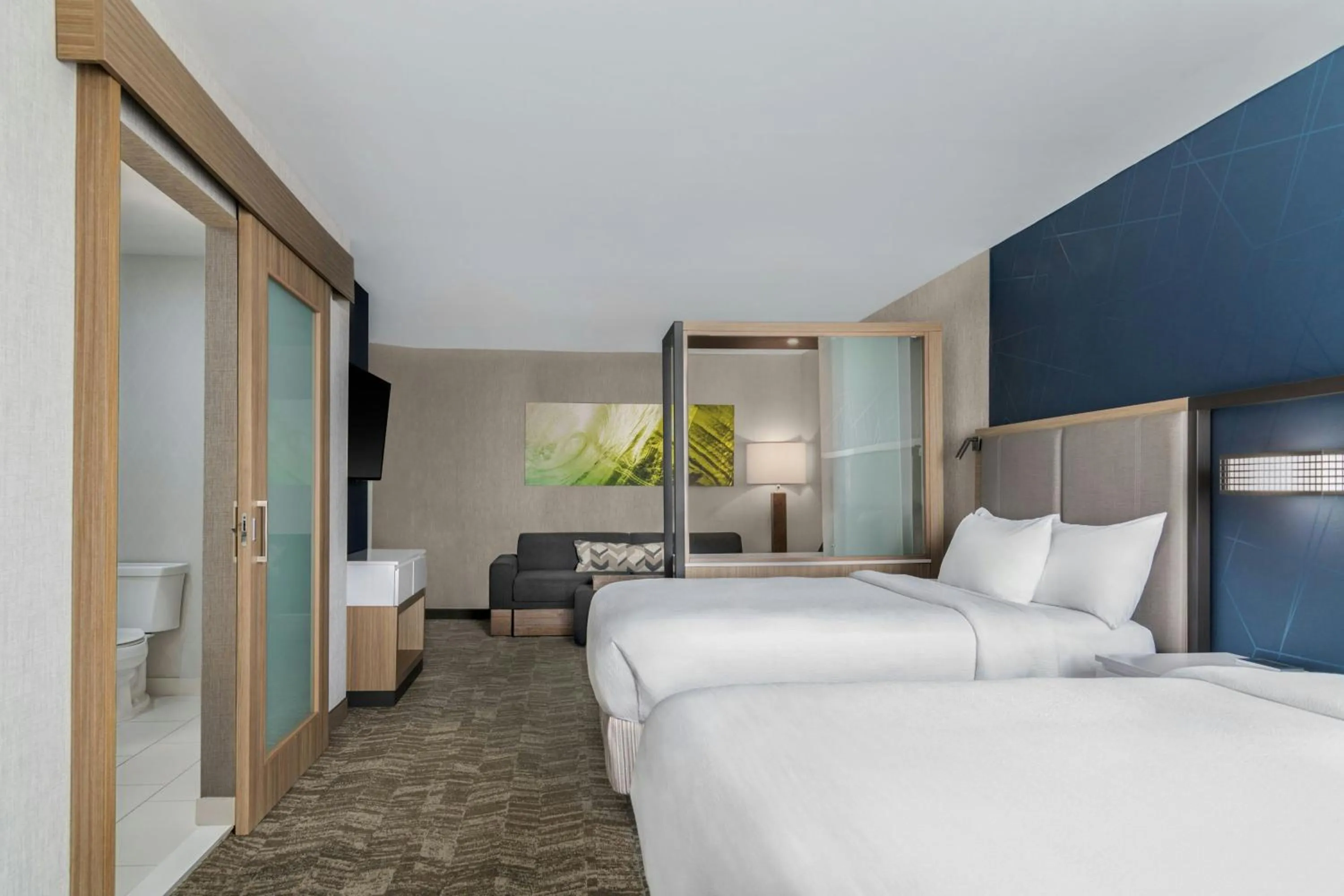 Bedroom, Bed in SpringHill Suites by Marriott Holland