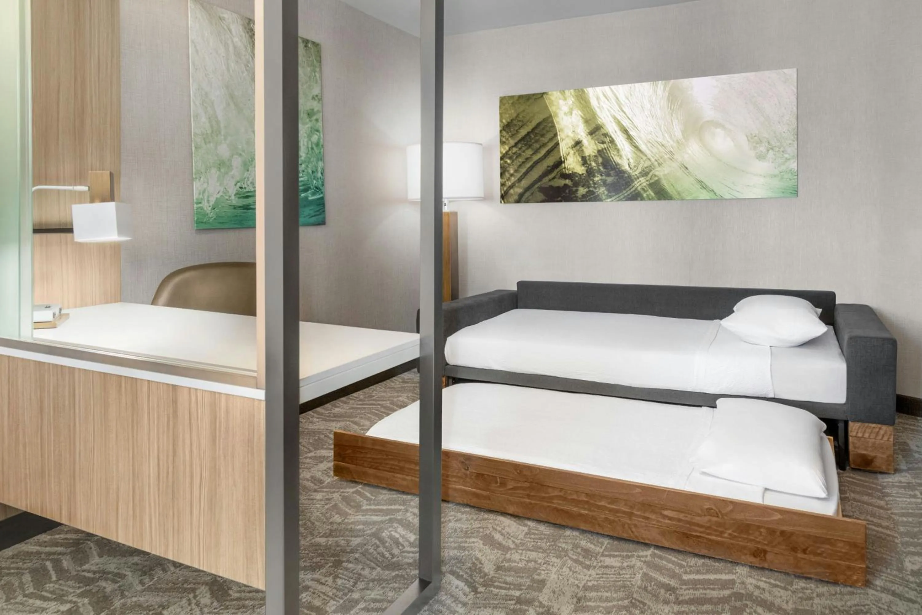 Bedroom, Bed in SpringHill Suites by Marriott Holland