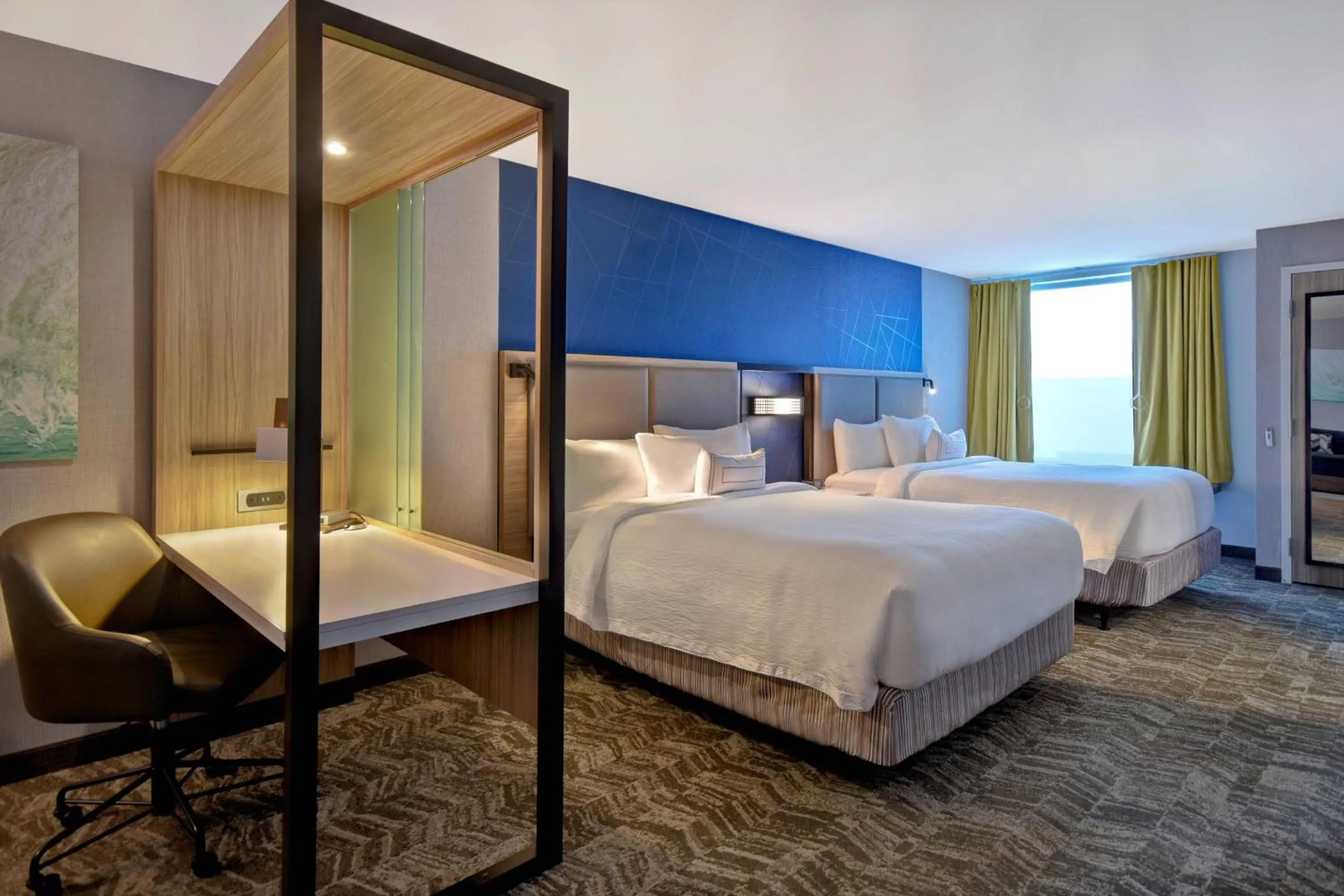 Bedroom, Bed in SpringHill Suites by Marriott Holland