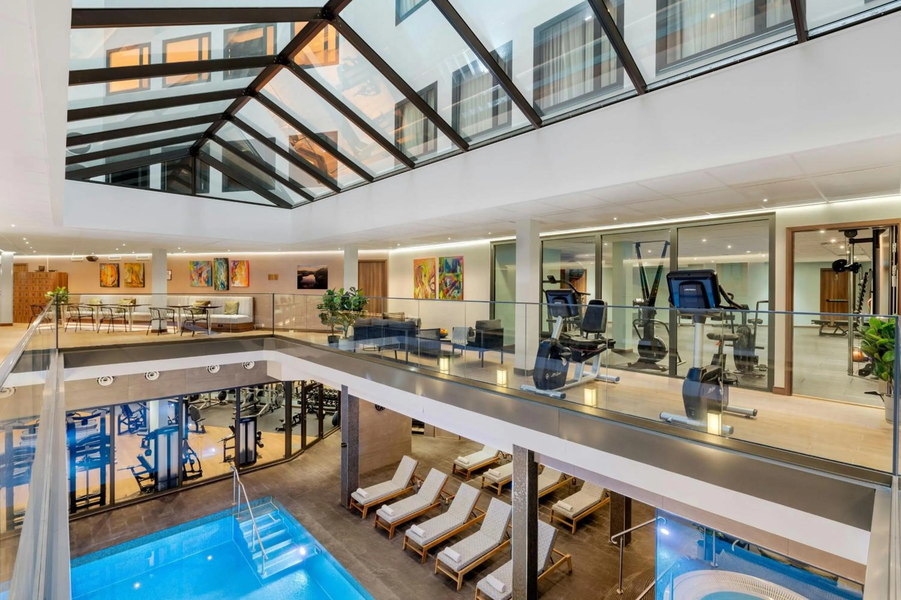 Spa and wellness centre/facilities in AC Hotel by Marriott Stockholm Ulriksdal