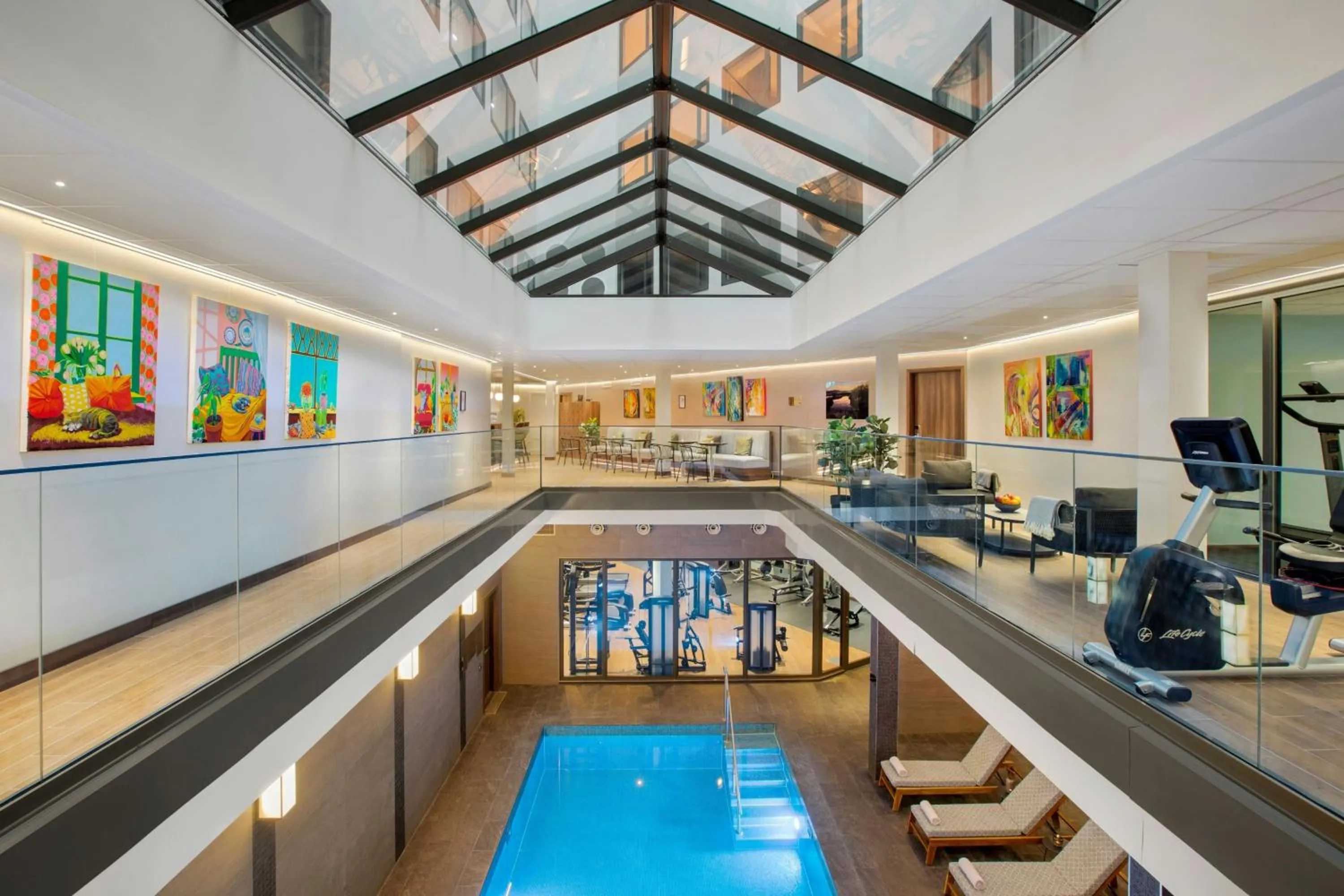 Spa and wellness centre/facilities in AC Hotel by Marriott Stockholm Ulriksdal