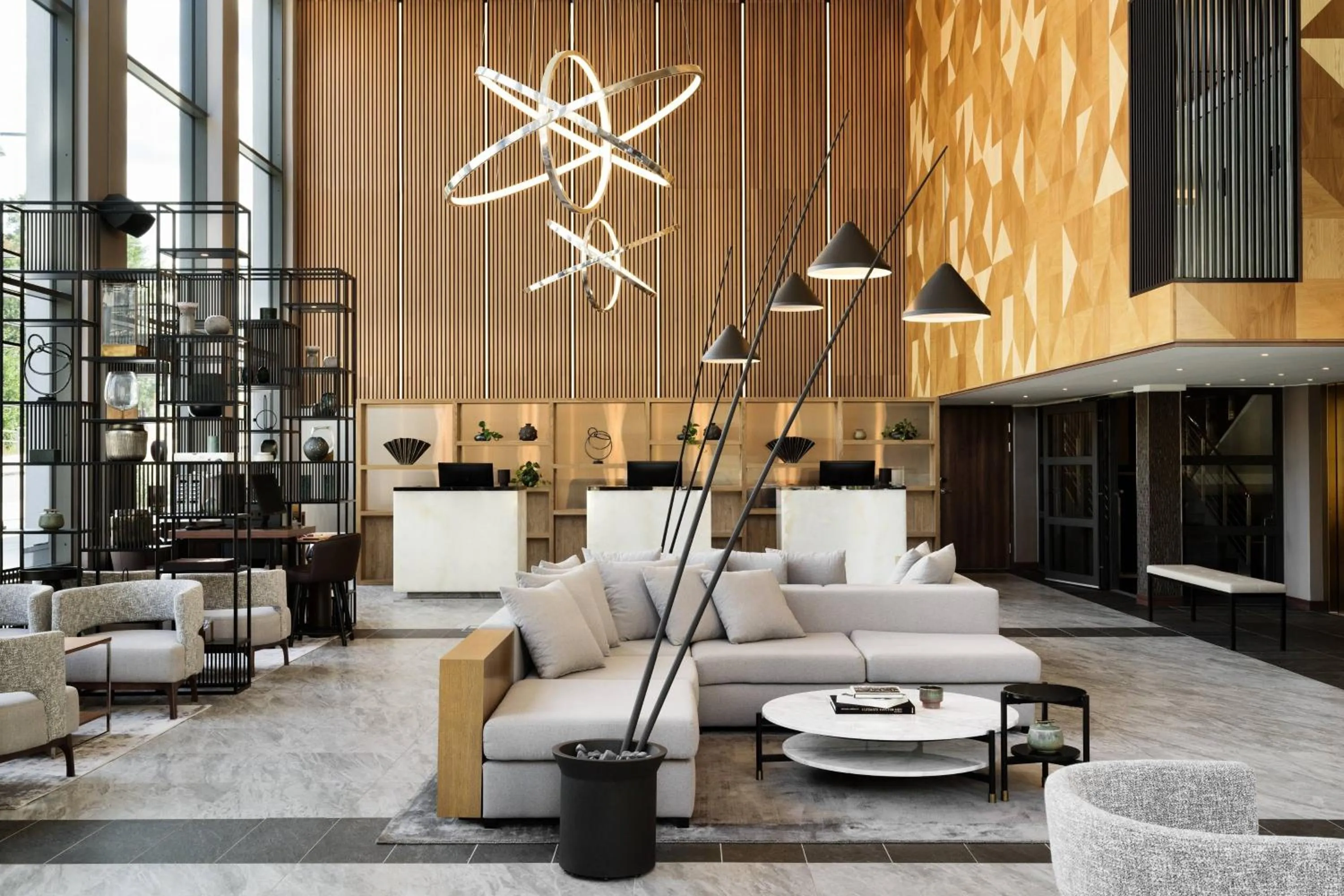 Lobby or reception in AC Hotel by Marriott Stockholm Ulriksdal