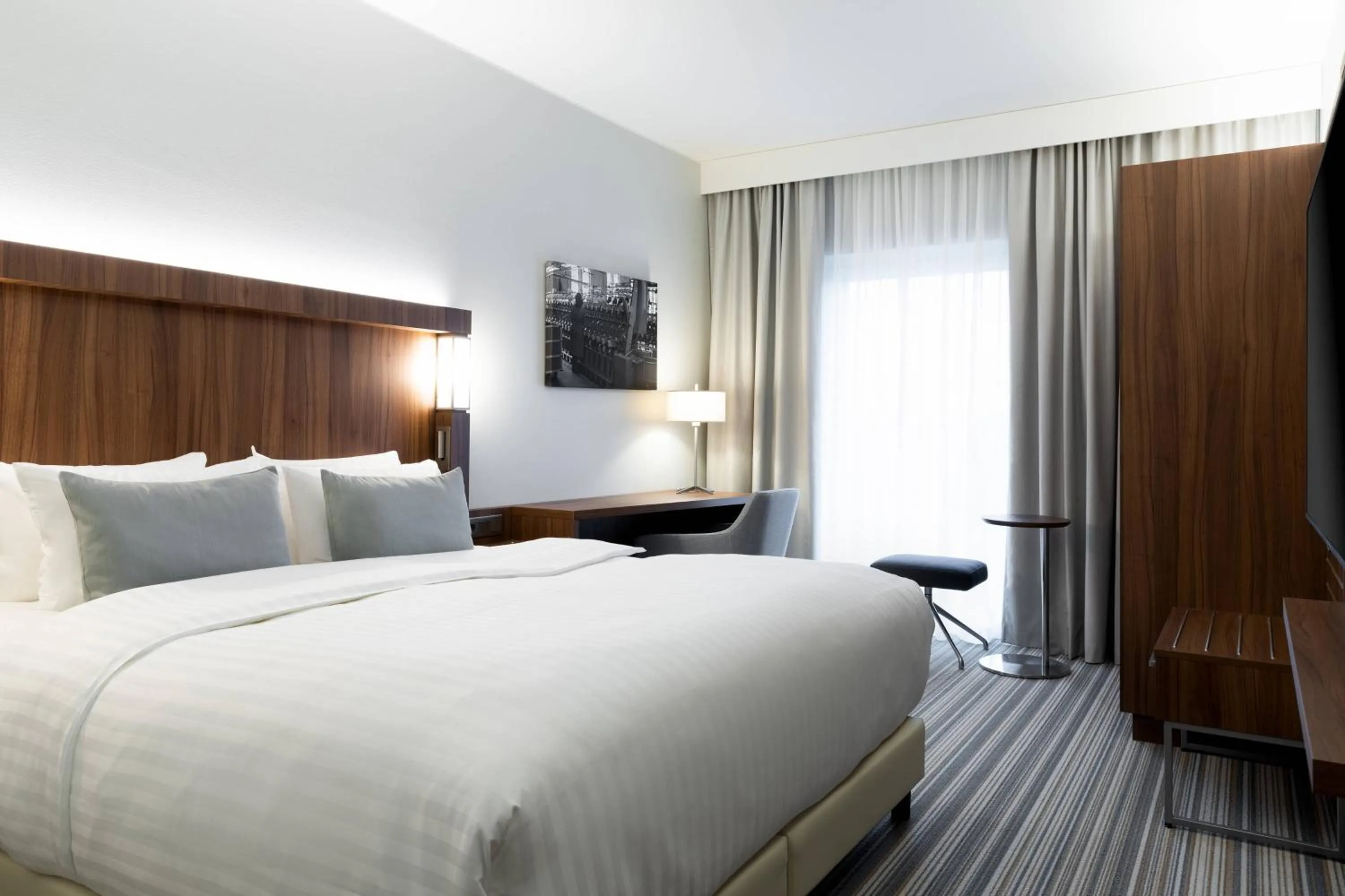 Photo of the whole room, Bed in Courtyard Tampere City