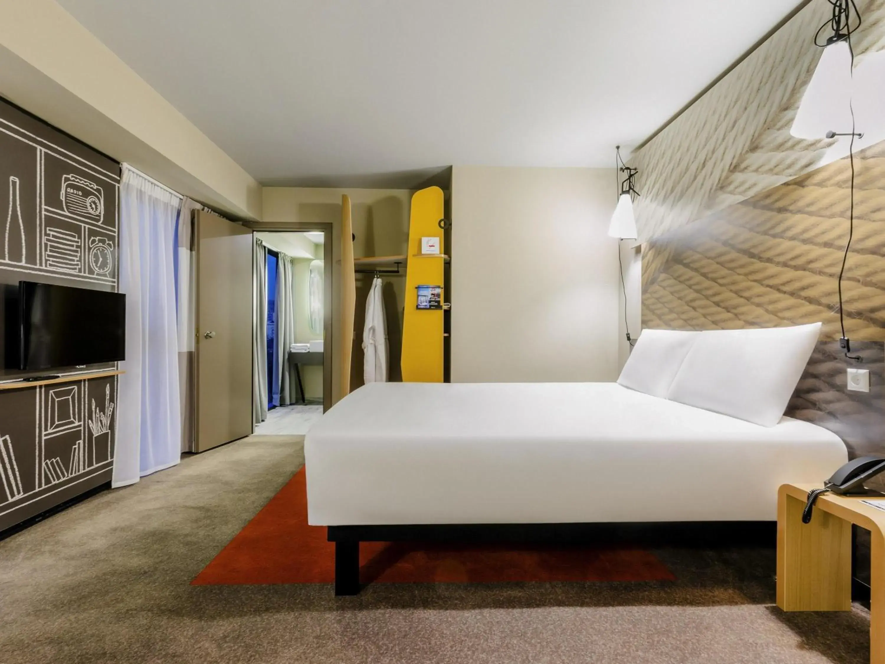 Bedroom, Bed in ibis Tbilisi Stadium Bedroom, Bed in ibis Tbilisi Stadium