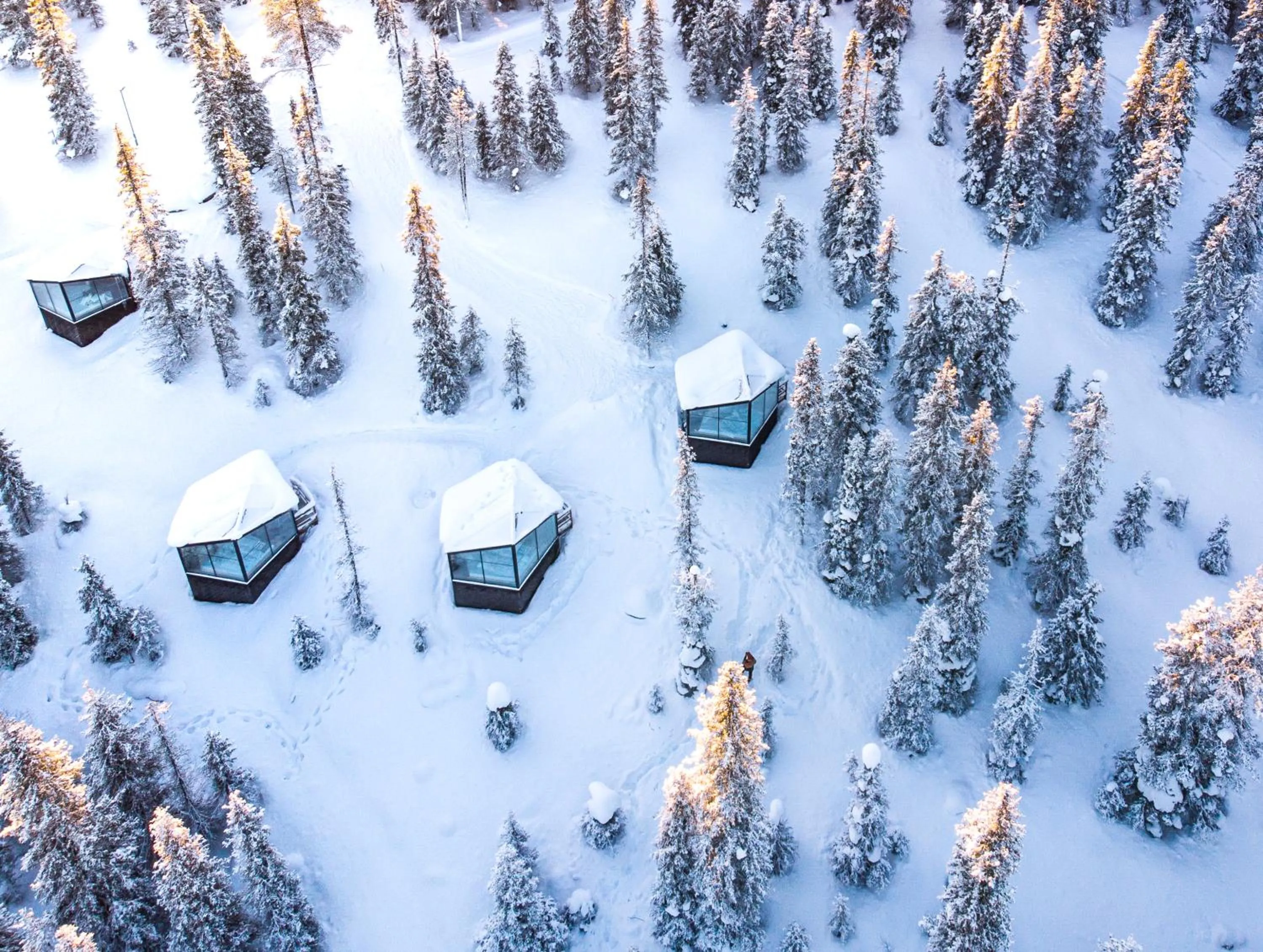 Natural landscape in Magical Pond Nature Igloos