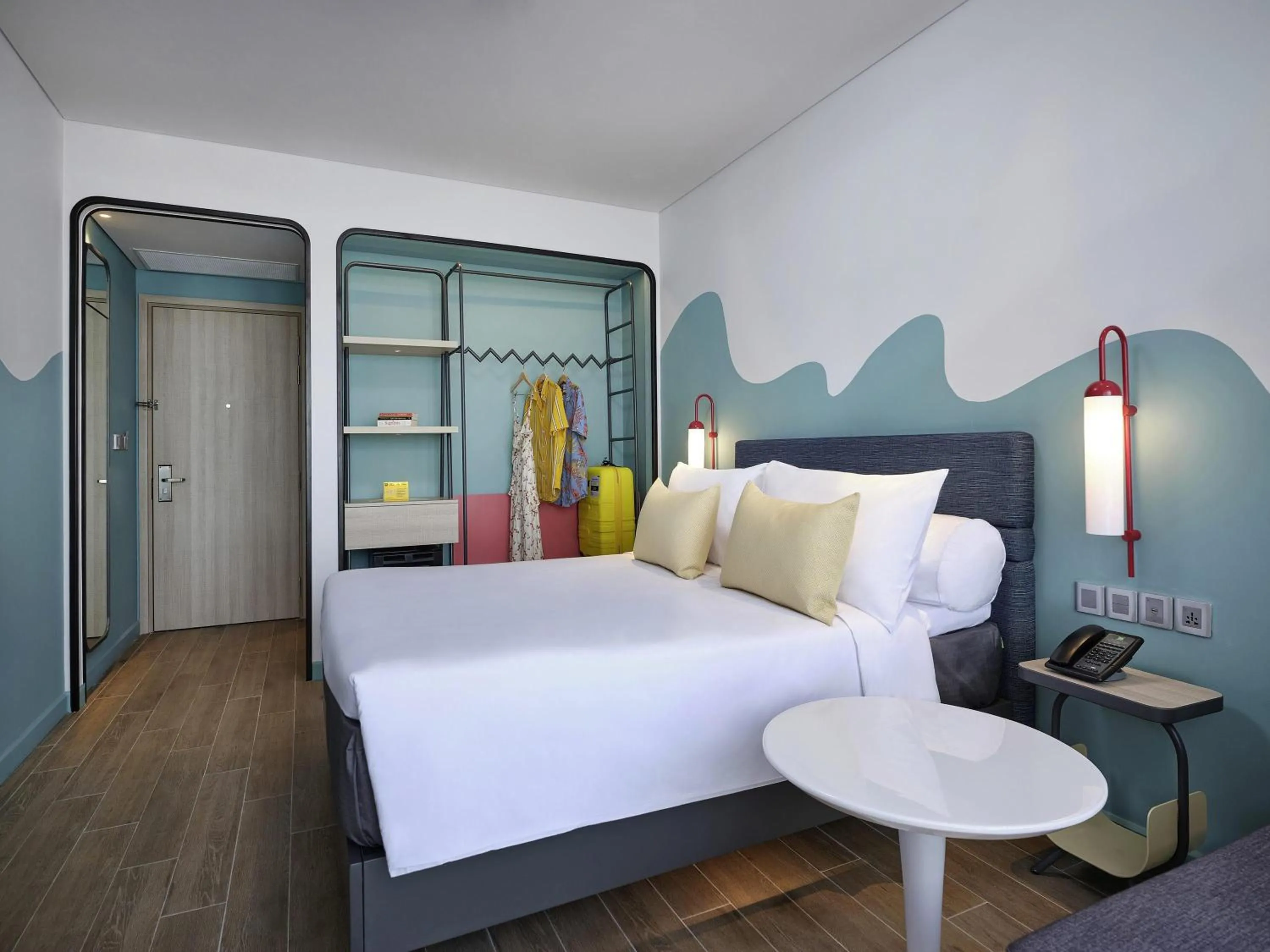 Bedroom, Bed in ibis Styles Vung Tau