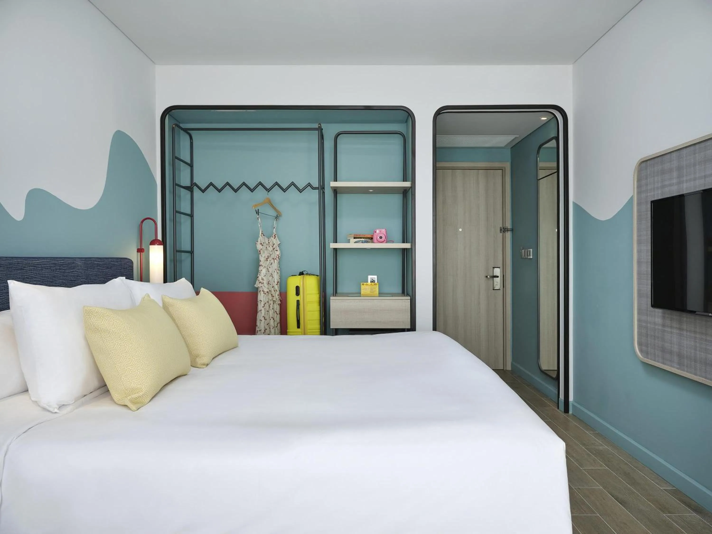 Bedroom, Bed in ibis Styles Vung Tau