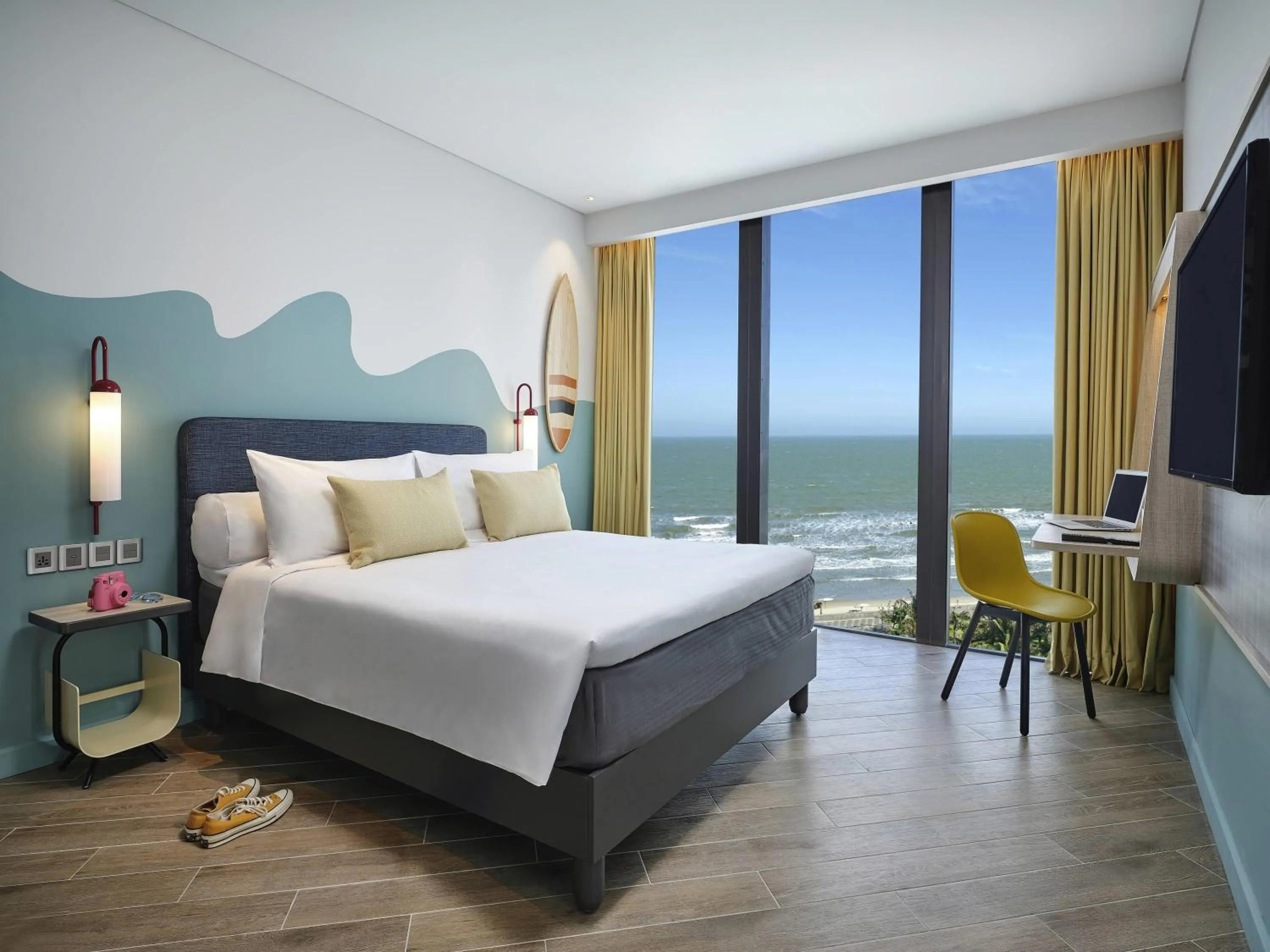 Bedroom, Bed in ibis Styles Vung Tau