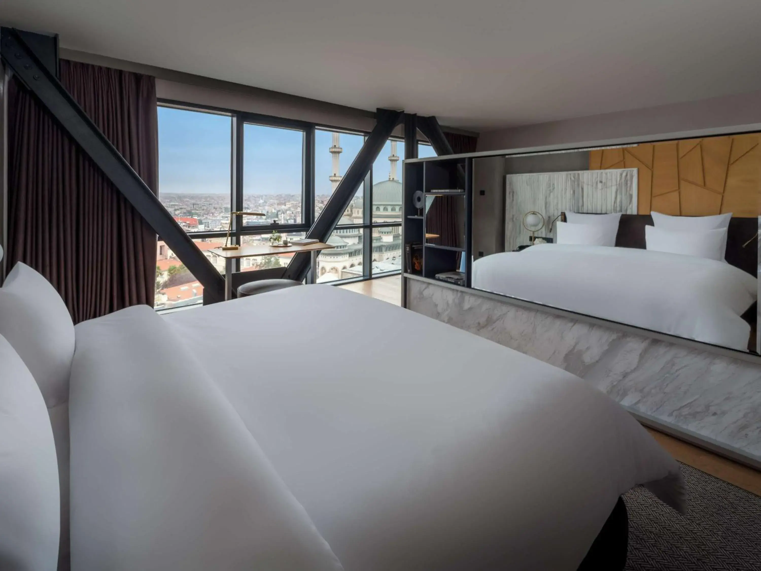 Property building, Bed in Sofitel Istanbul Taksim Property building, Bed in Sofitel Istanbul Taksim