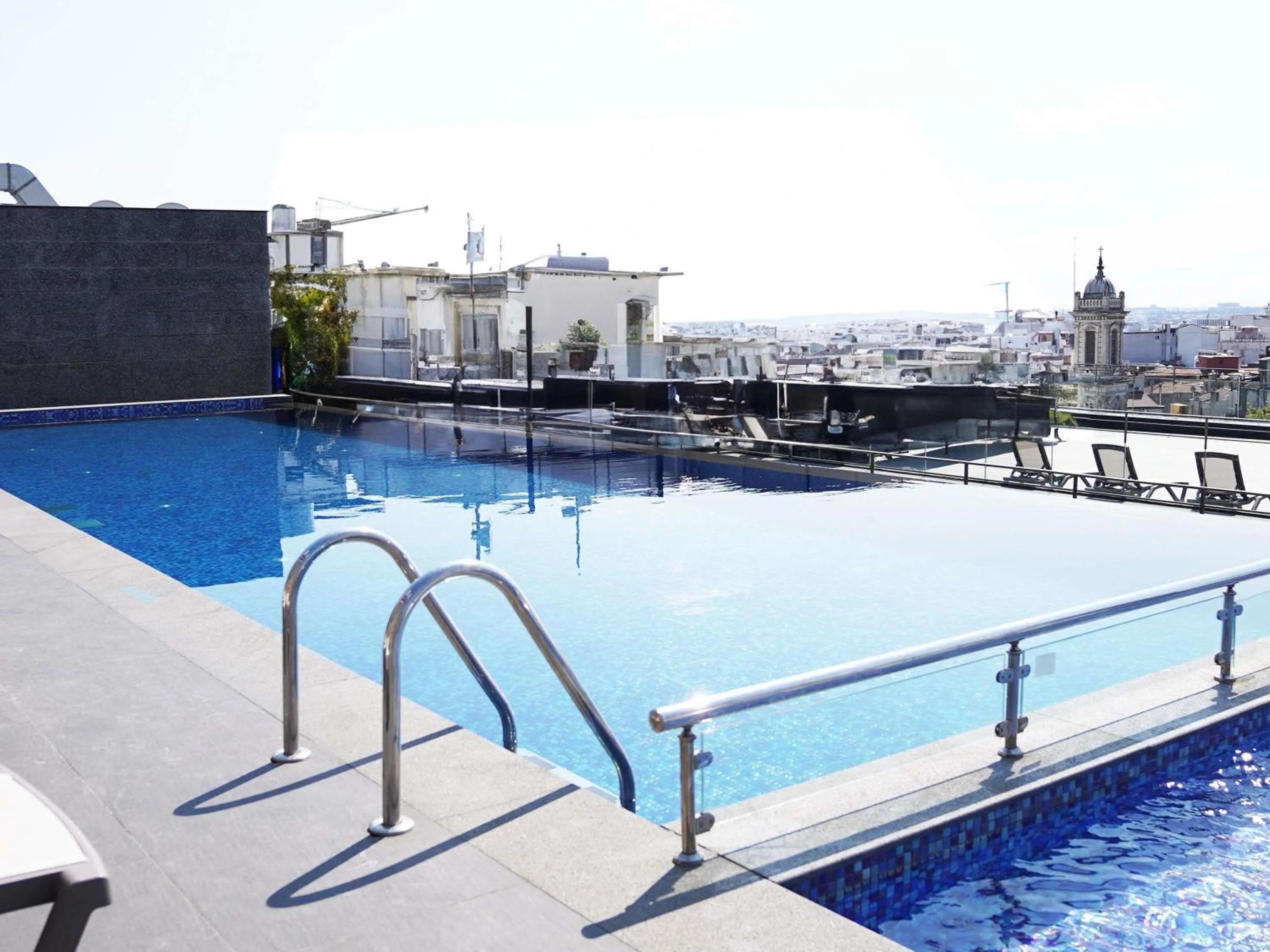 Pool view in Sofitel Istanbul Taksim