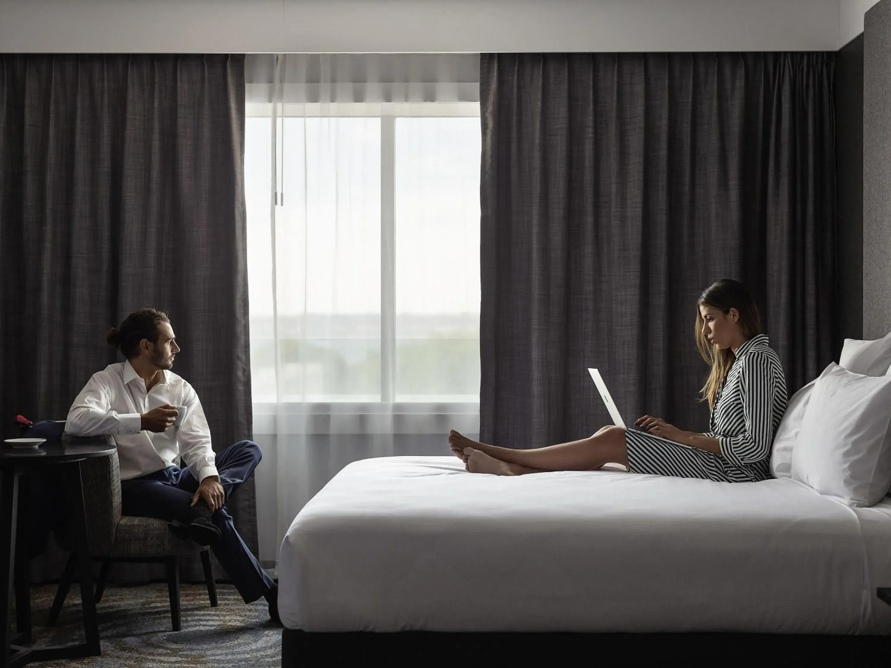 Bedroom, Bed in Pullman Rotorua Bedroom, Bed in Pullman Rotorua