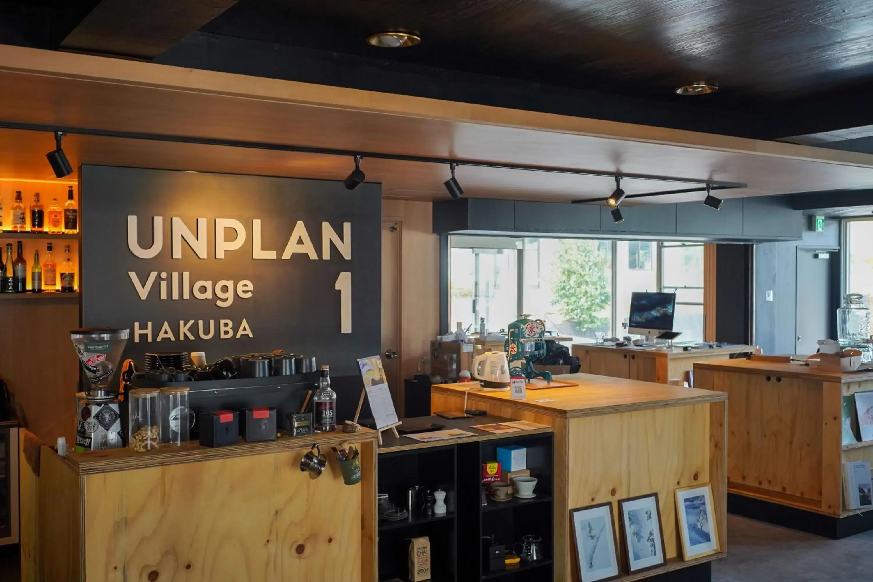 Lounge or bar in UNPLAN Village Hakuba Lounge or bar in UNPLAN Village Hakuba