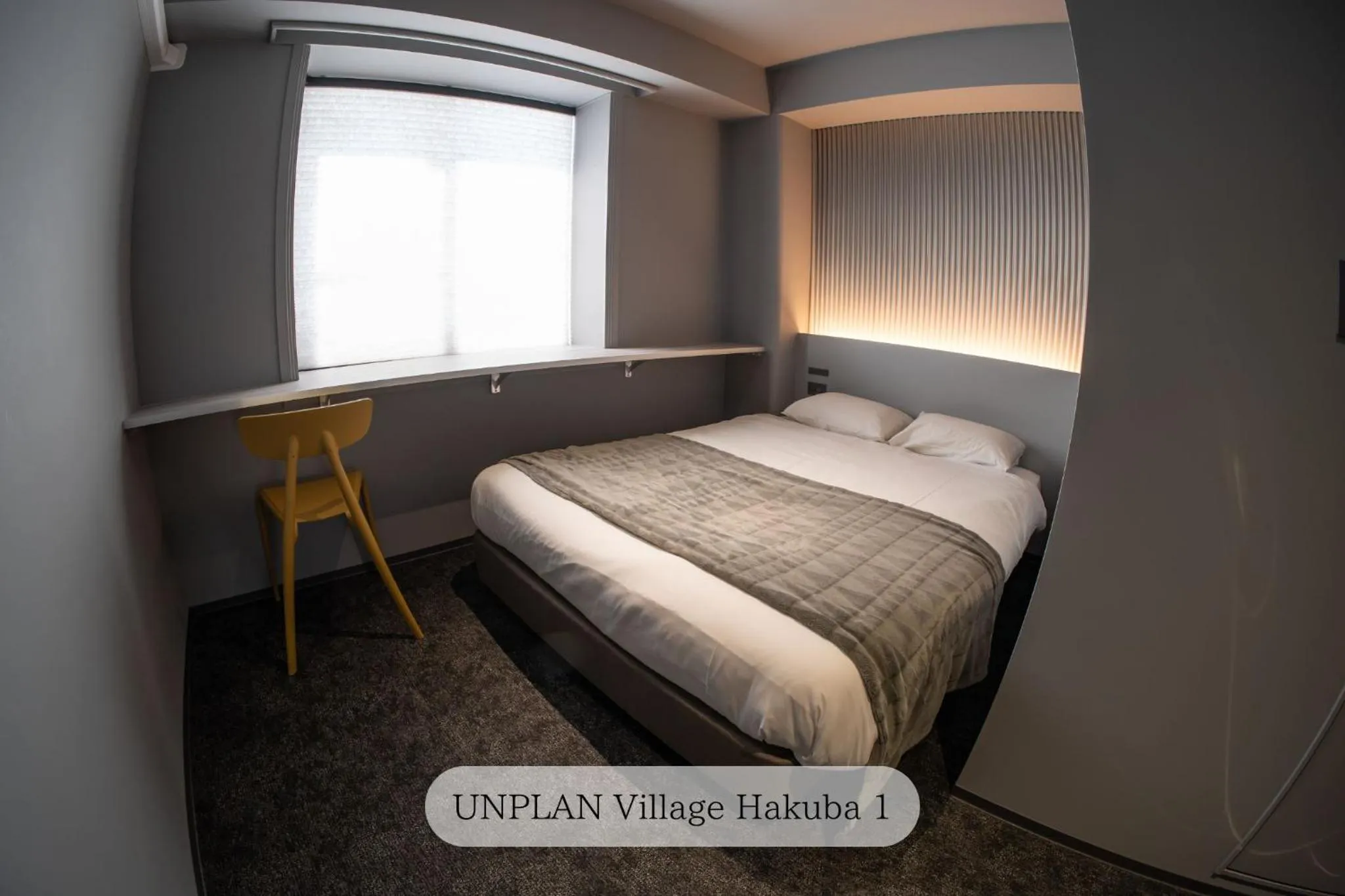 Bed in UNPLAN Village Hakuba