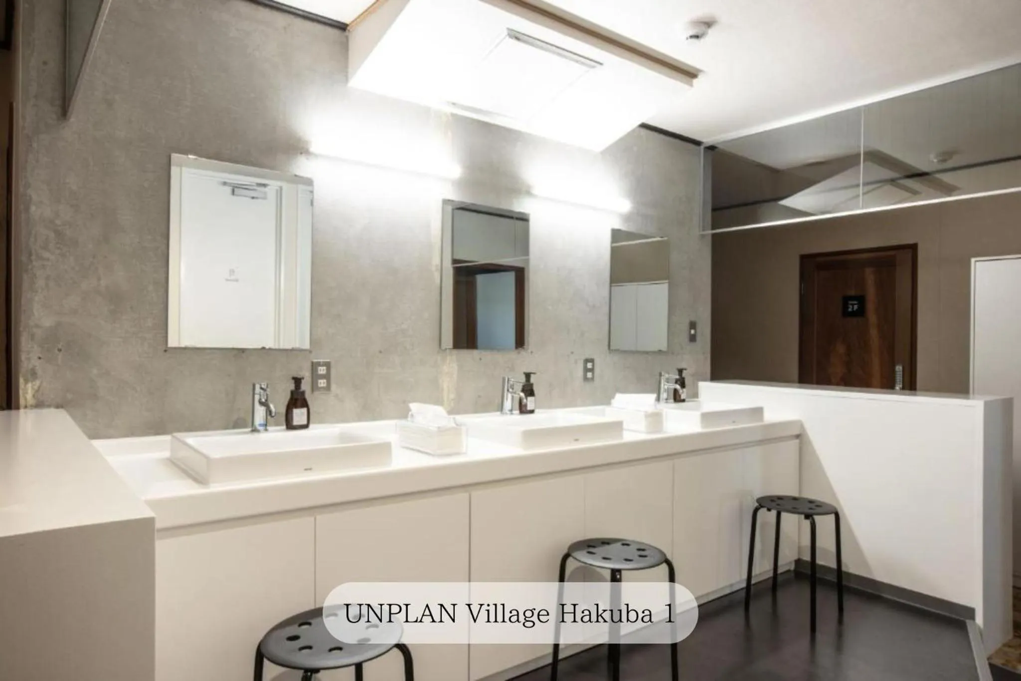 Shower in UNPLAN Village Hakuba