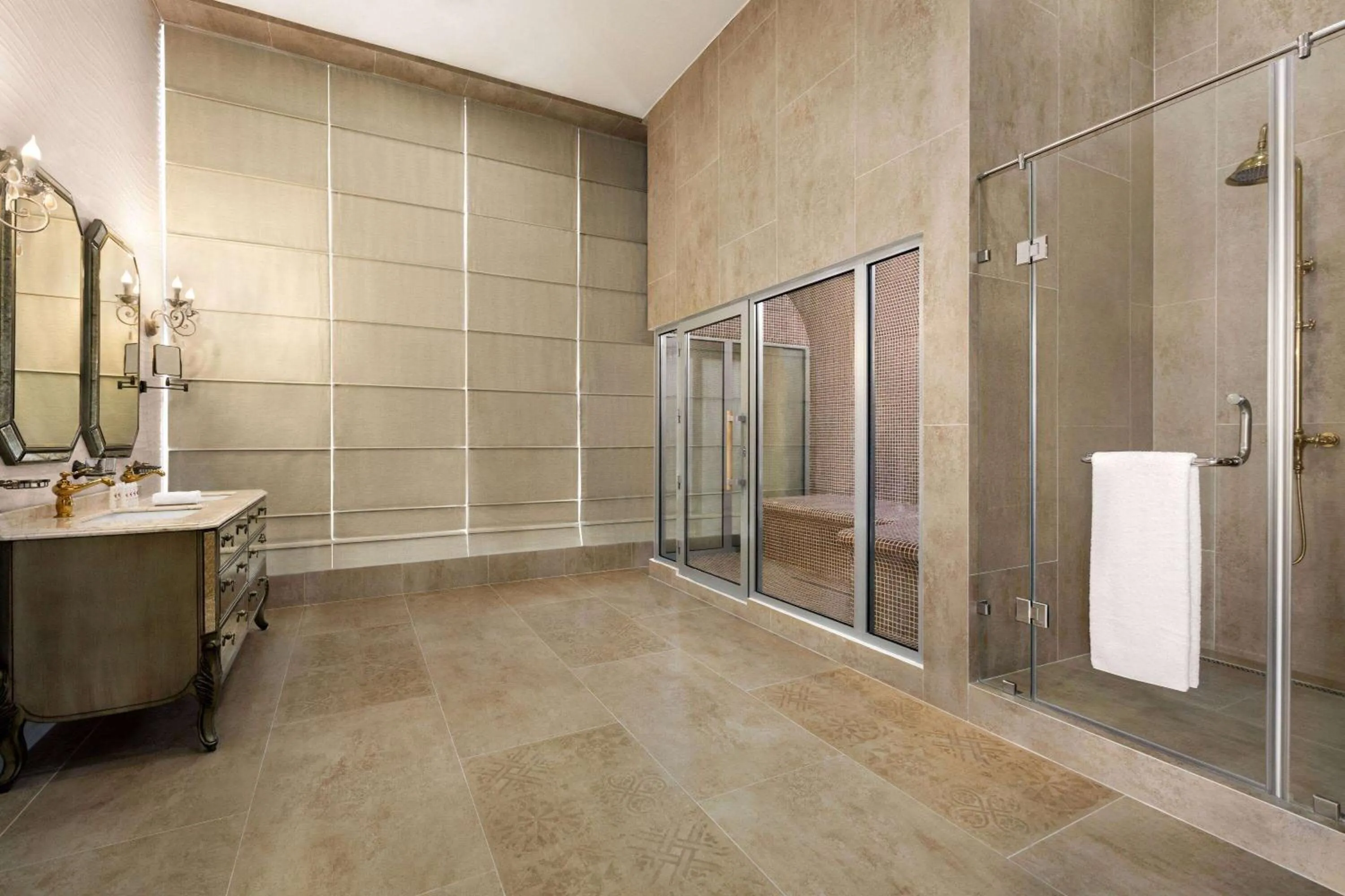 Bathroom in Ramada by Wyndham Shymkent