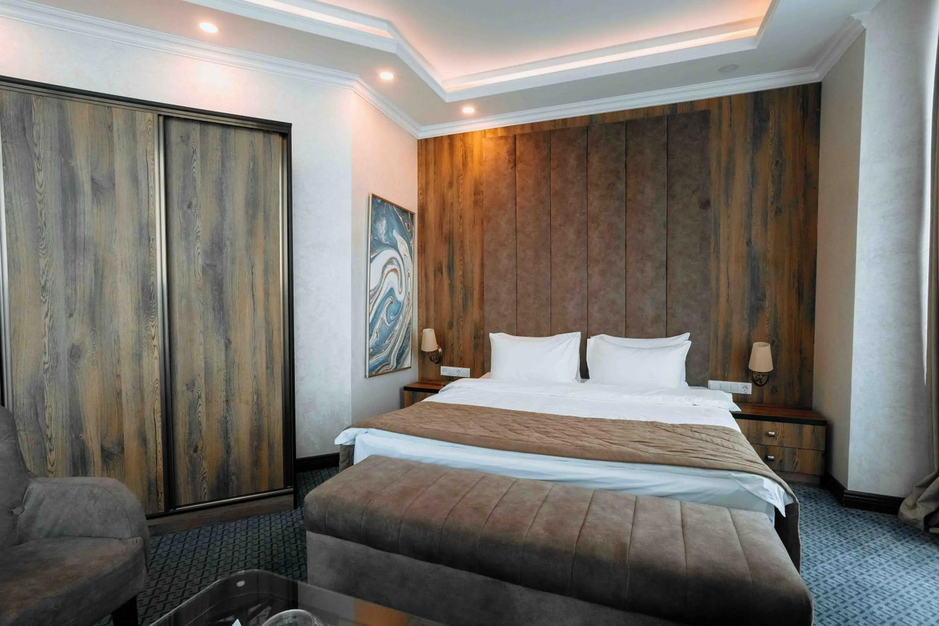 Bed in Ramada by Wyndham Shymkent