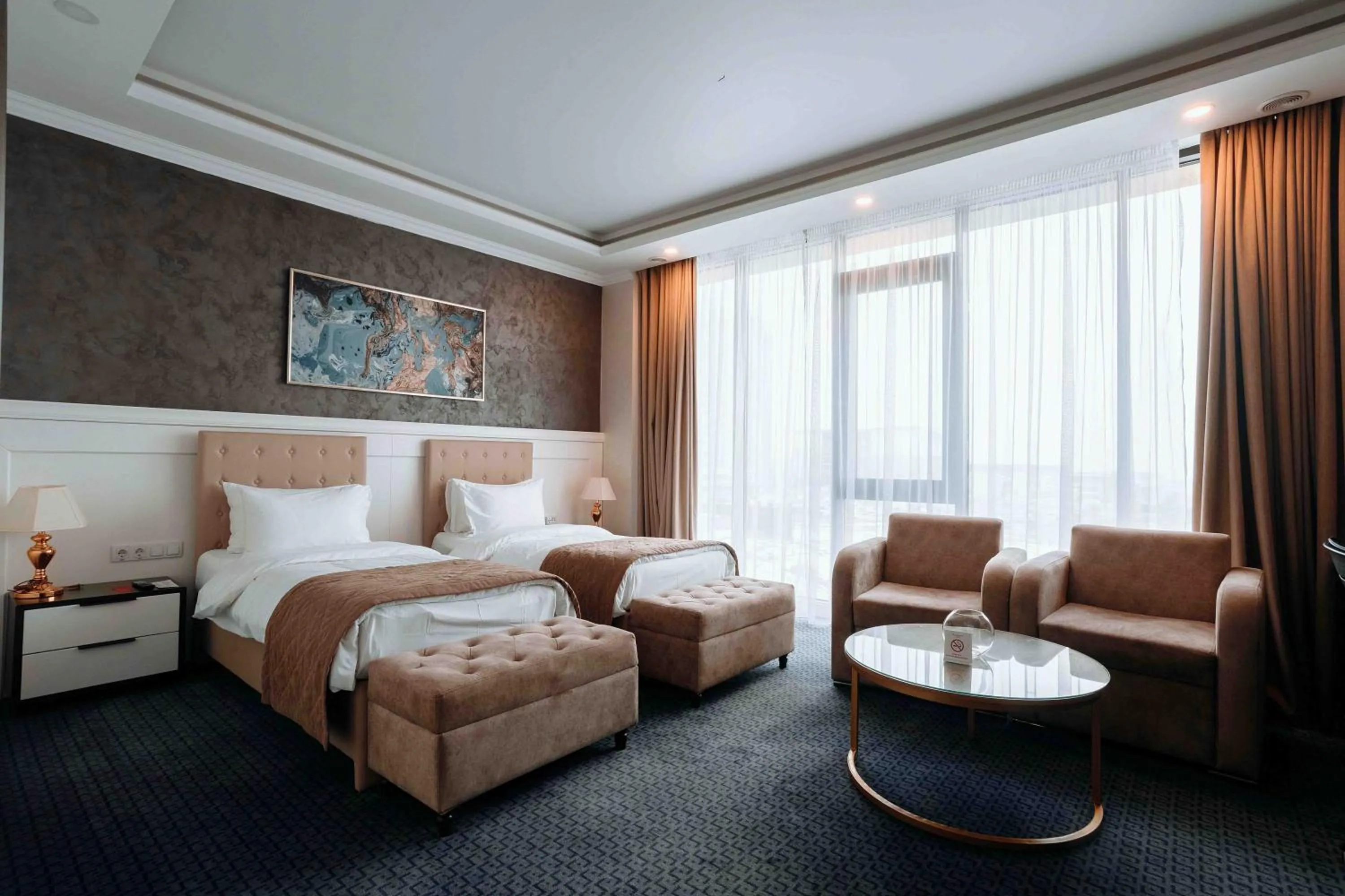 Bed in Ramada by Wyndham Shymkent