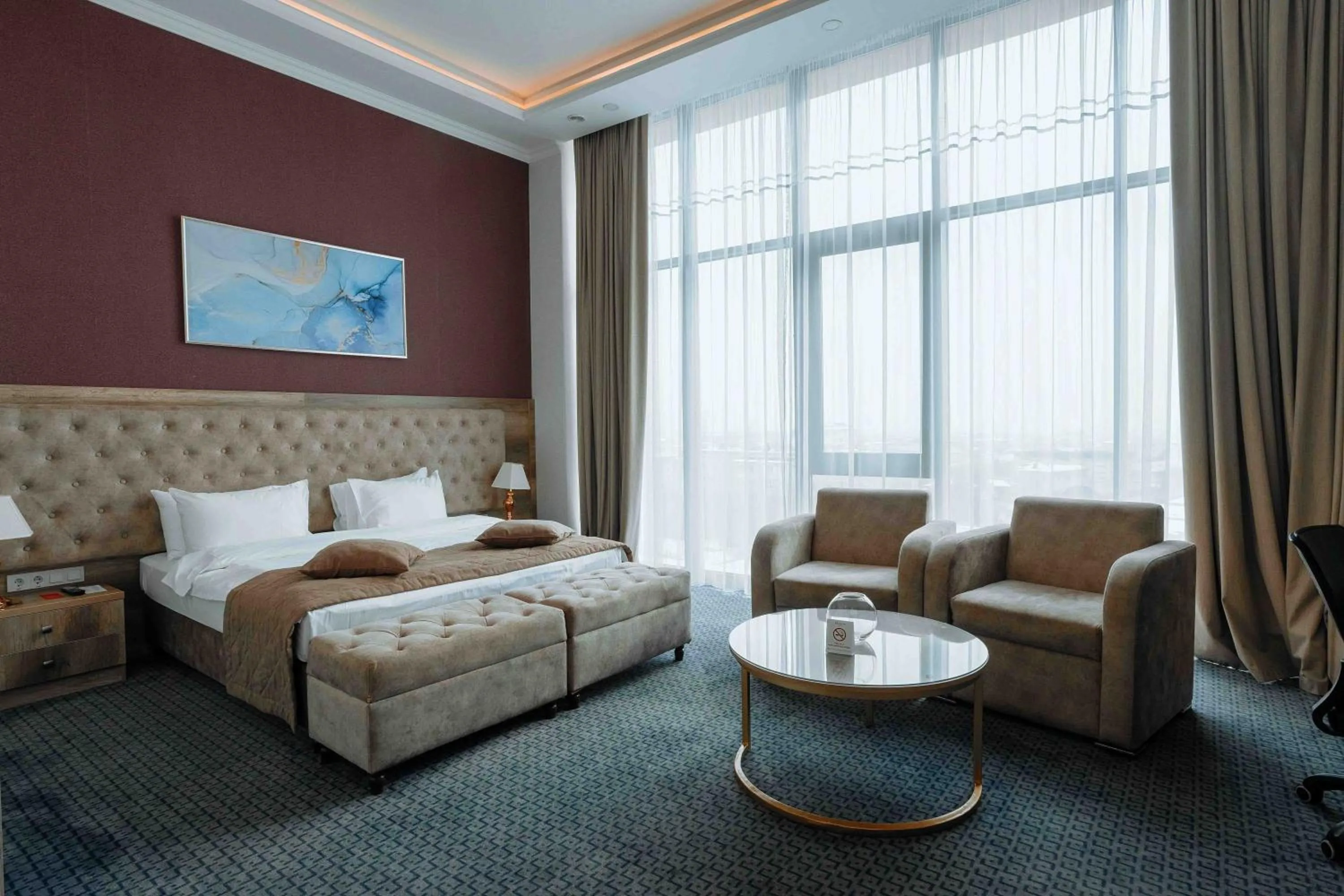 Bed in Ramada by Wyndham Shymkent