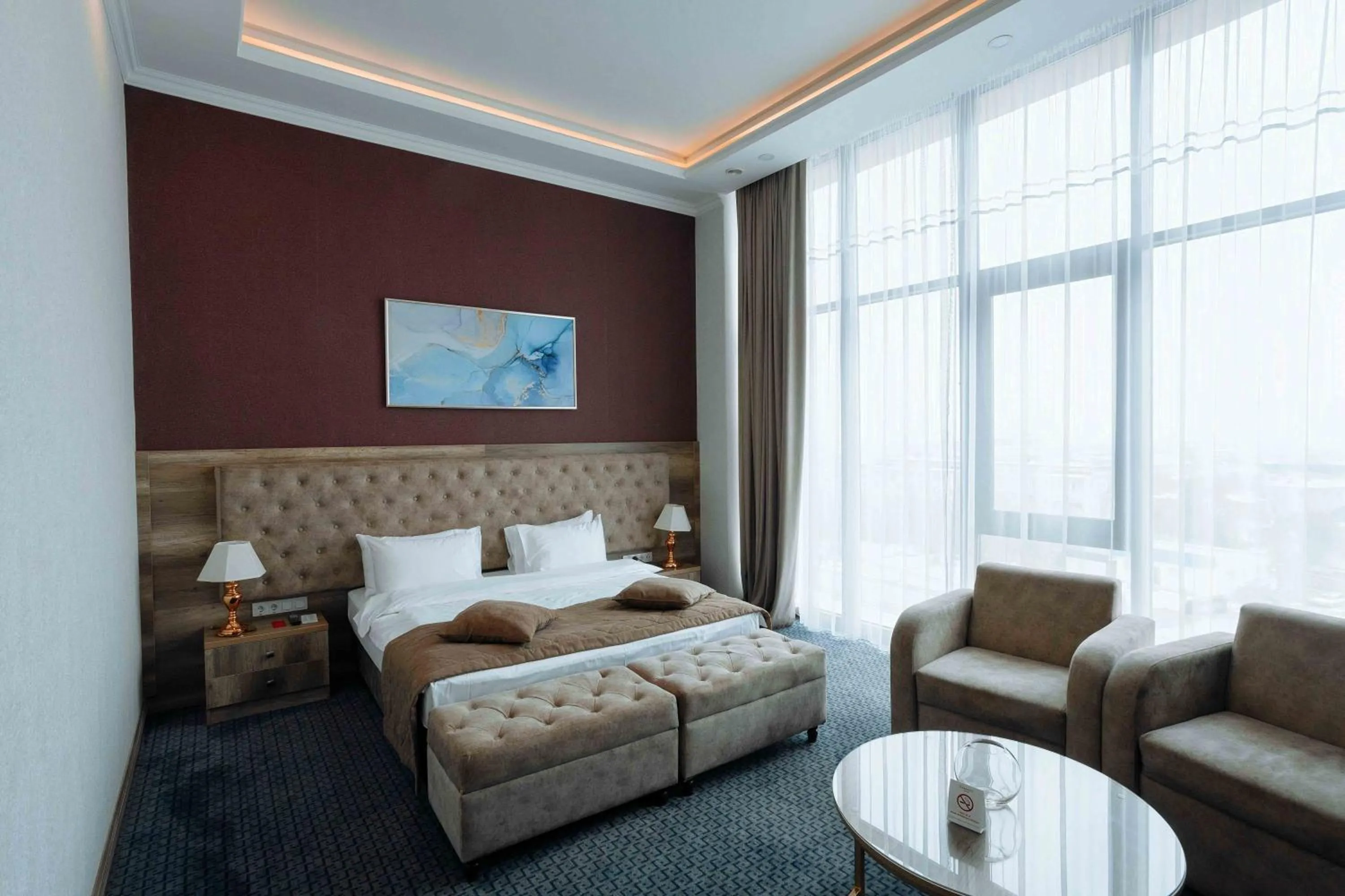Bed in Ramada by Wyndham Shymkent
