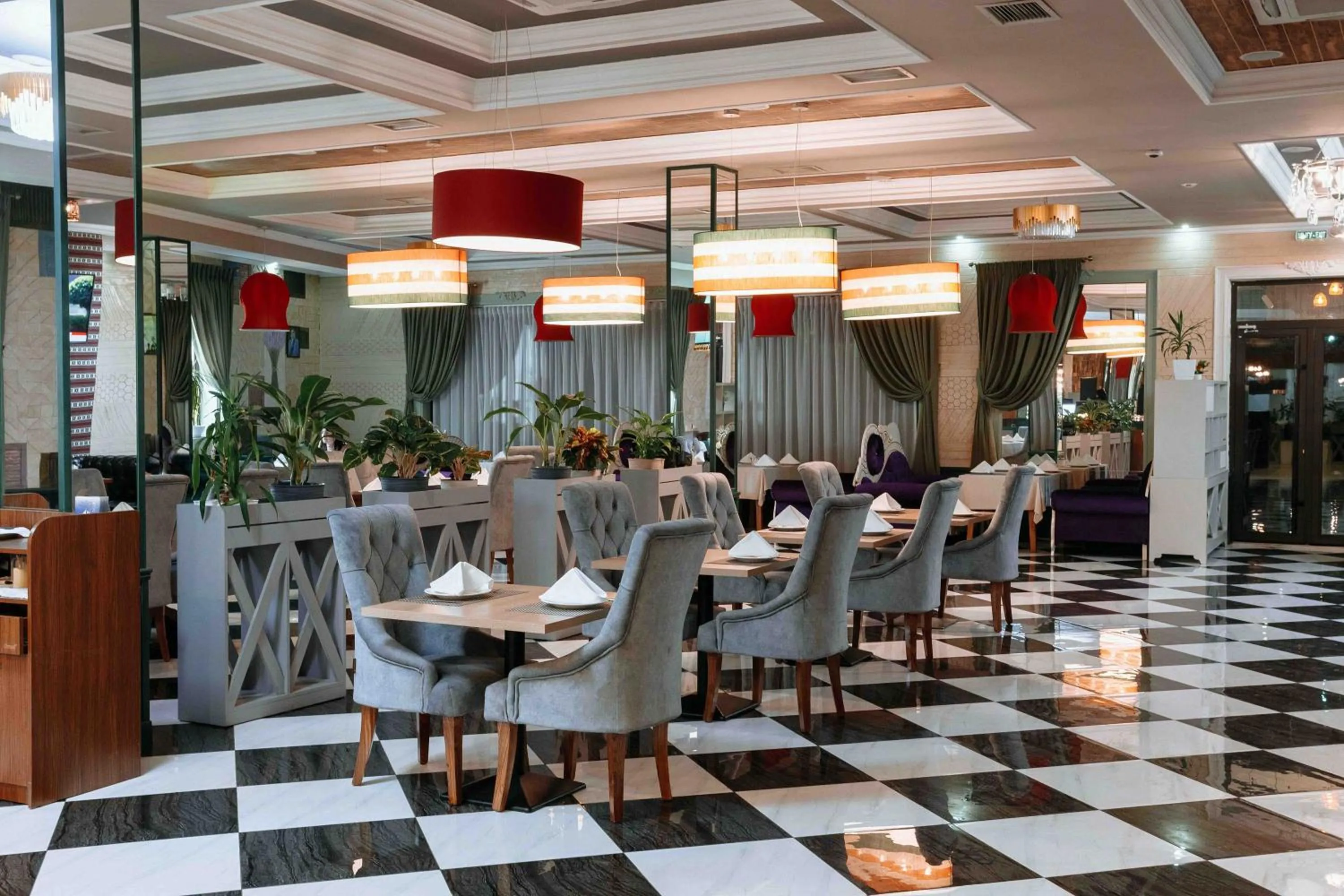 Restaurant/places to eat in Ramada by Wyndham Shymkent