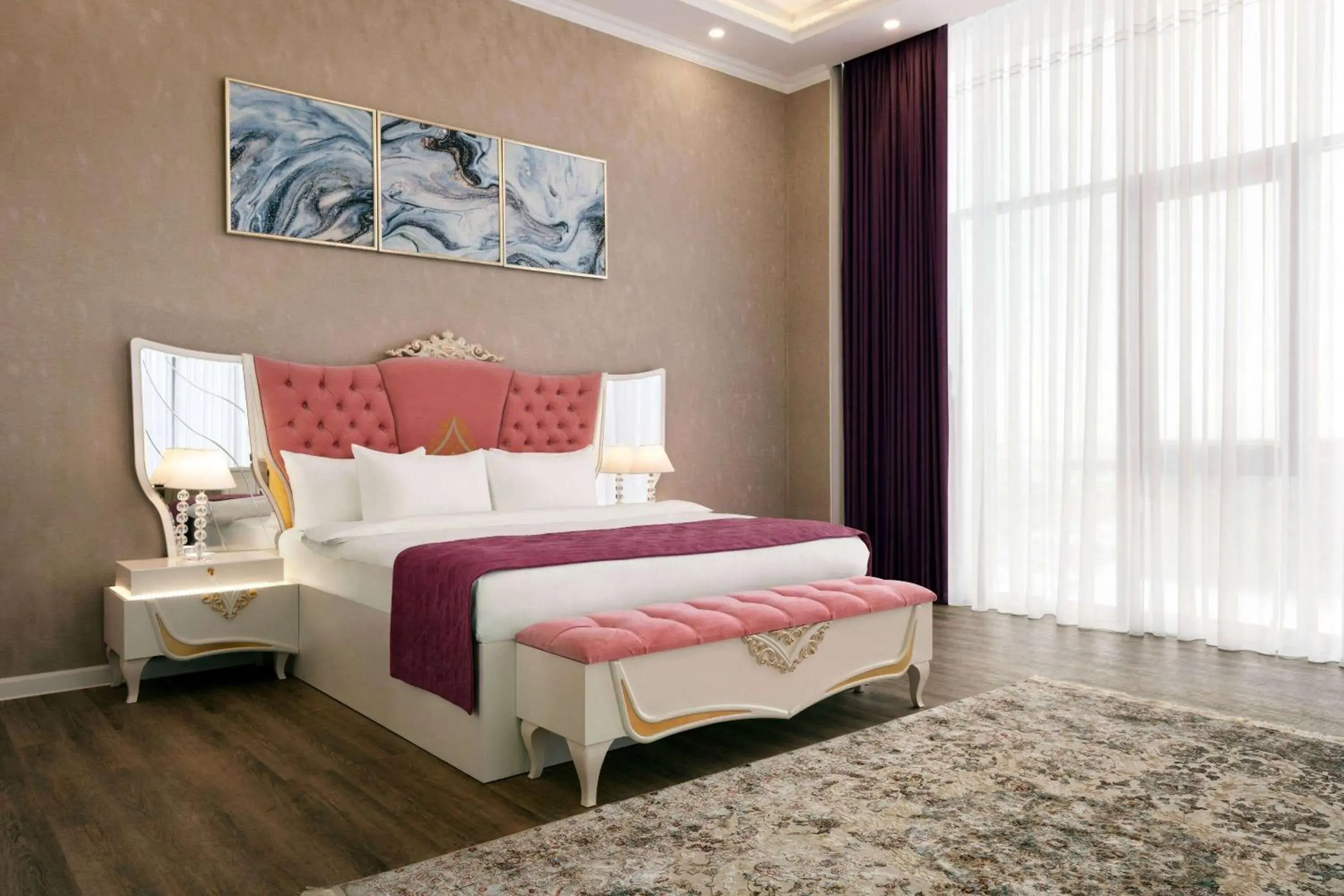 Photo of the whole room, Bed in Ramada by Wyndham Shymkent Photo of the whole room, Bed in Ramada by Wyndham Shymkent