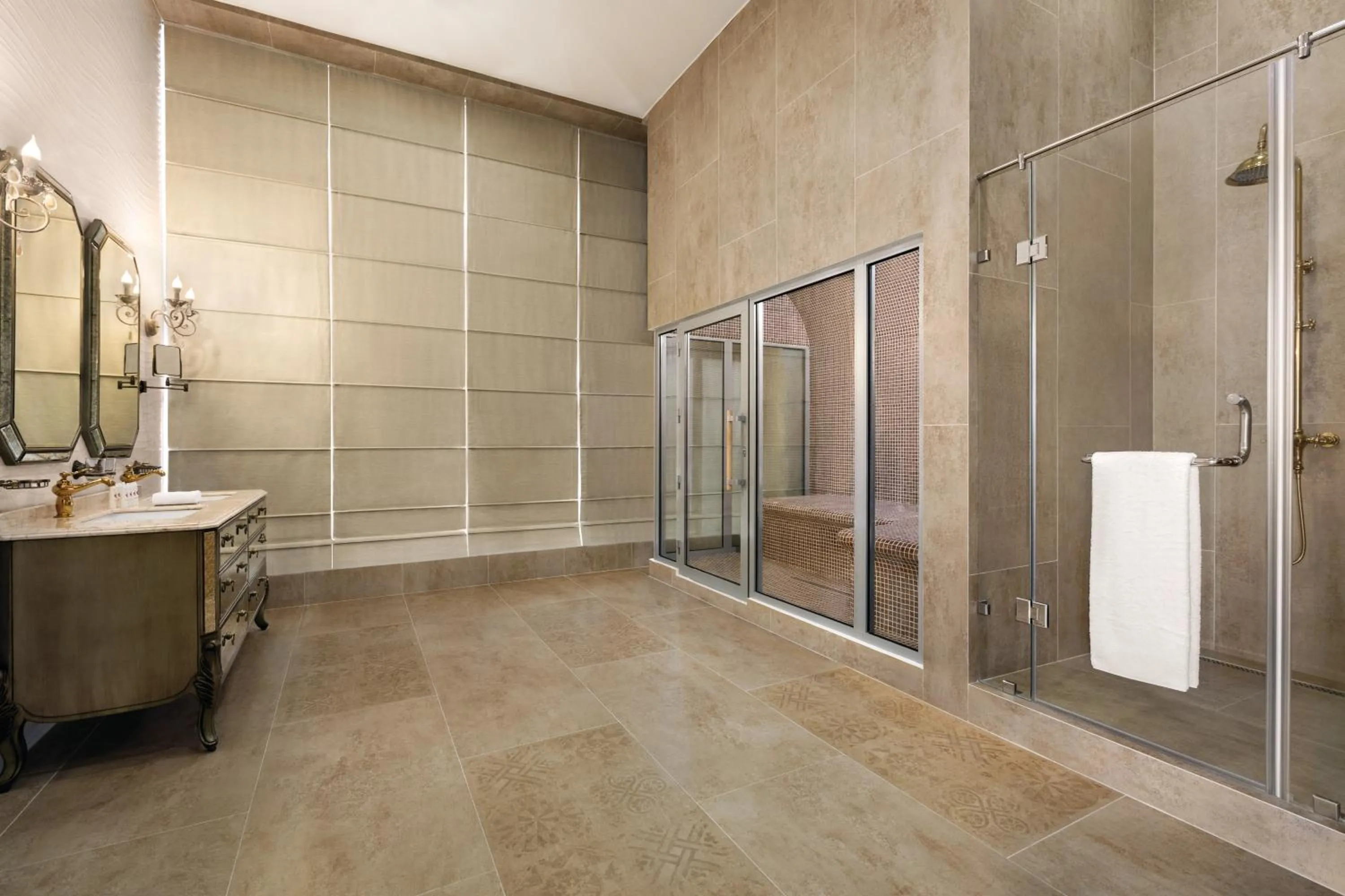 Shower in Ramada by Wyndham Shymkent