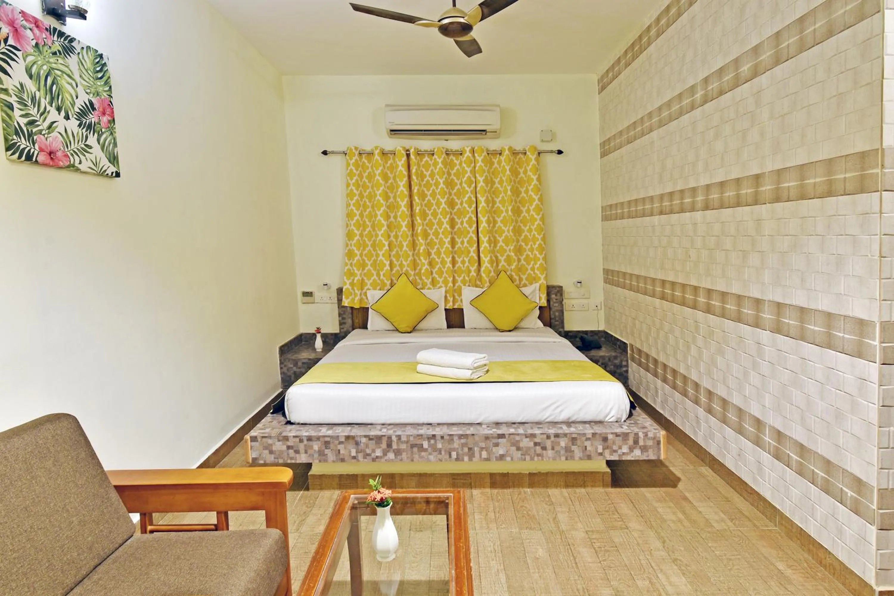 Bed in Poppys Olive de' villa