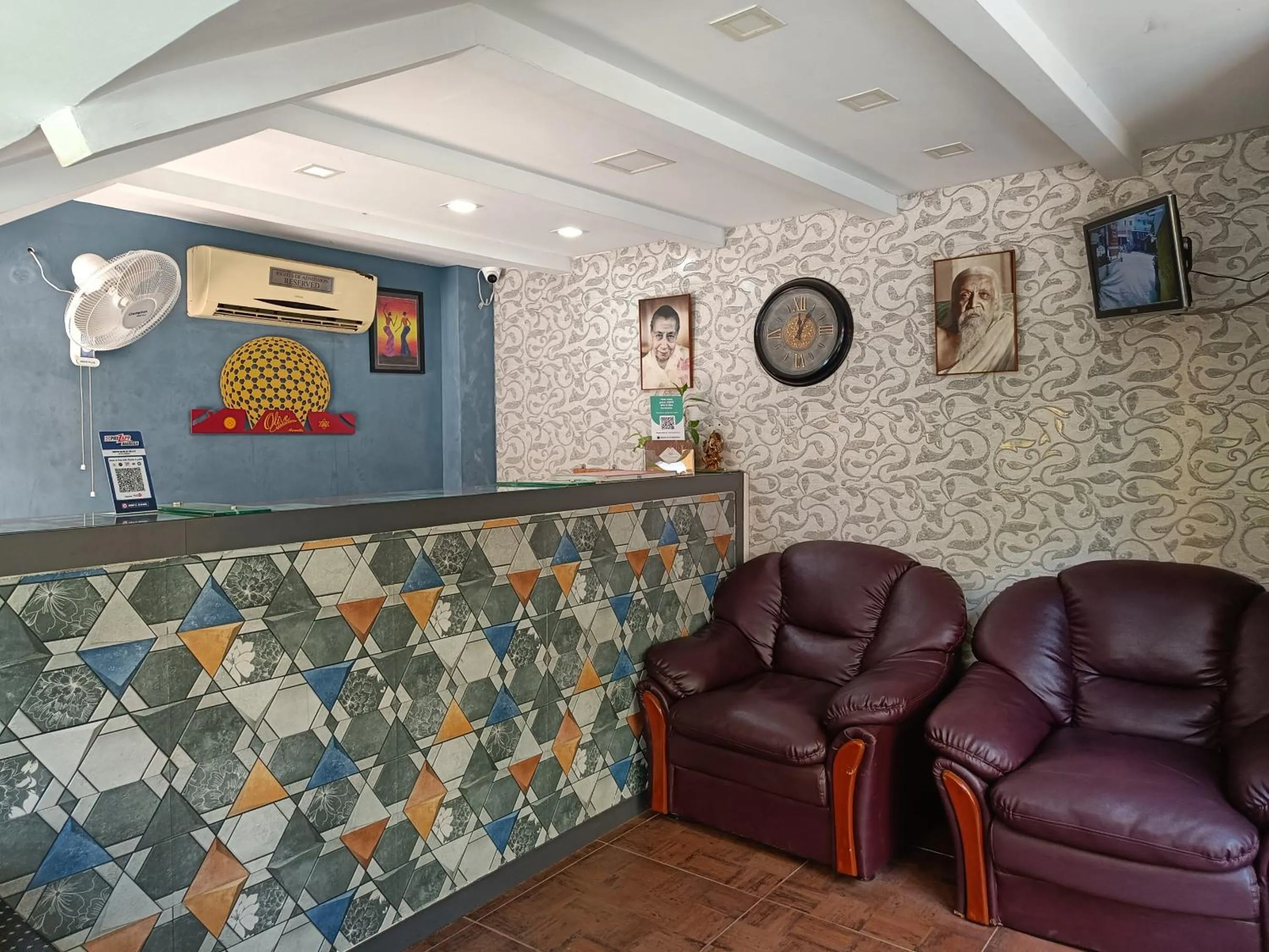 Lobby or reception in Poppys Olive de' villa