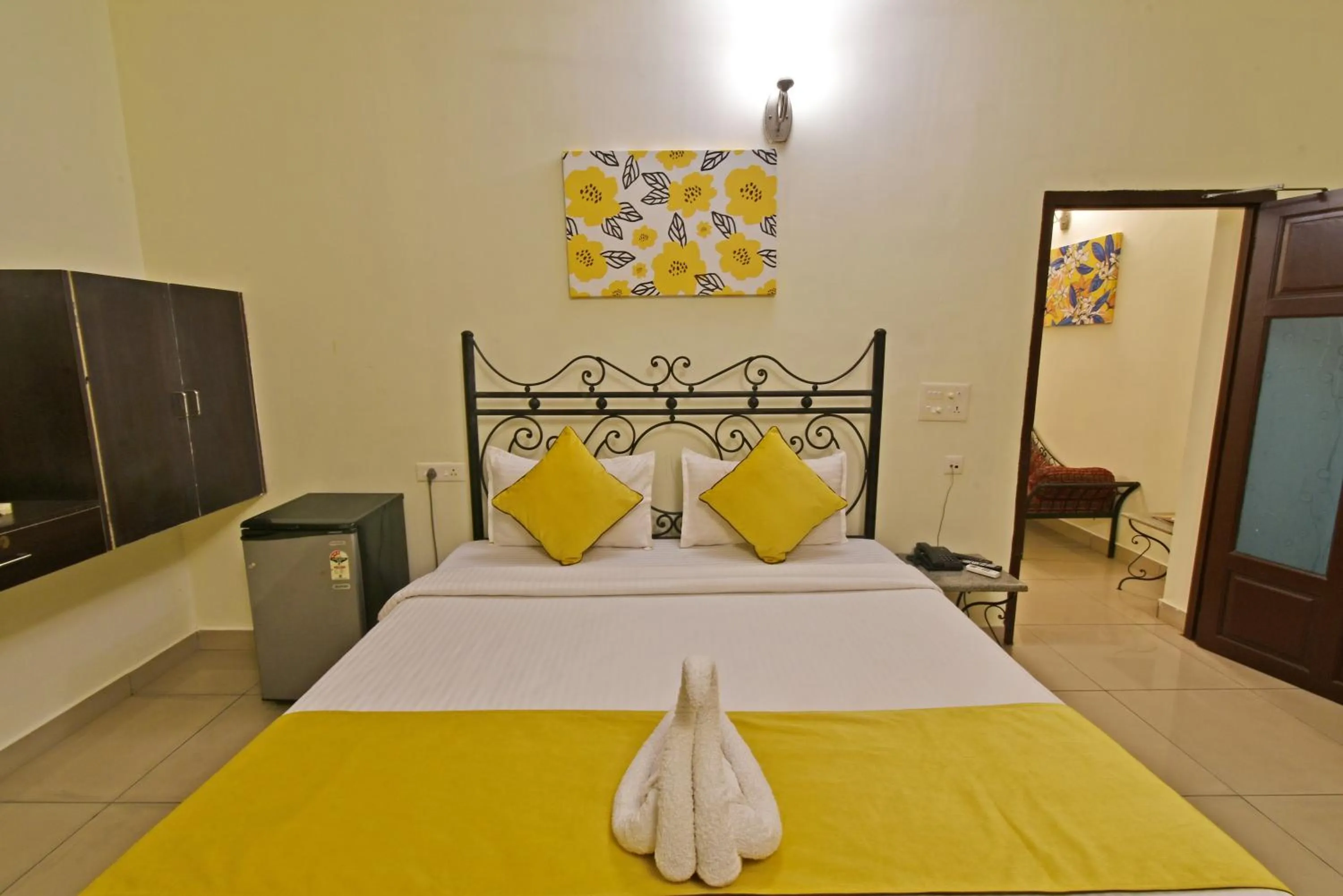 Bed in Poppys Olive de' villa