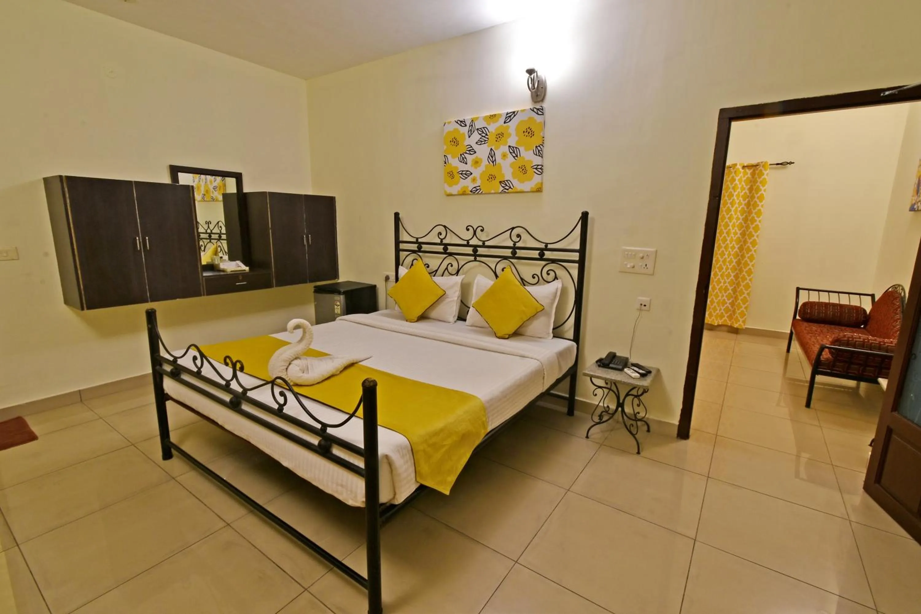 Bed in Poppys Olive de' villa