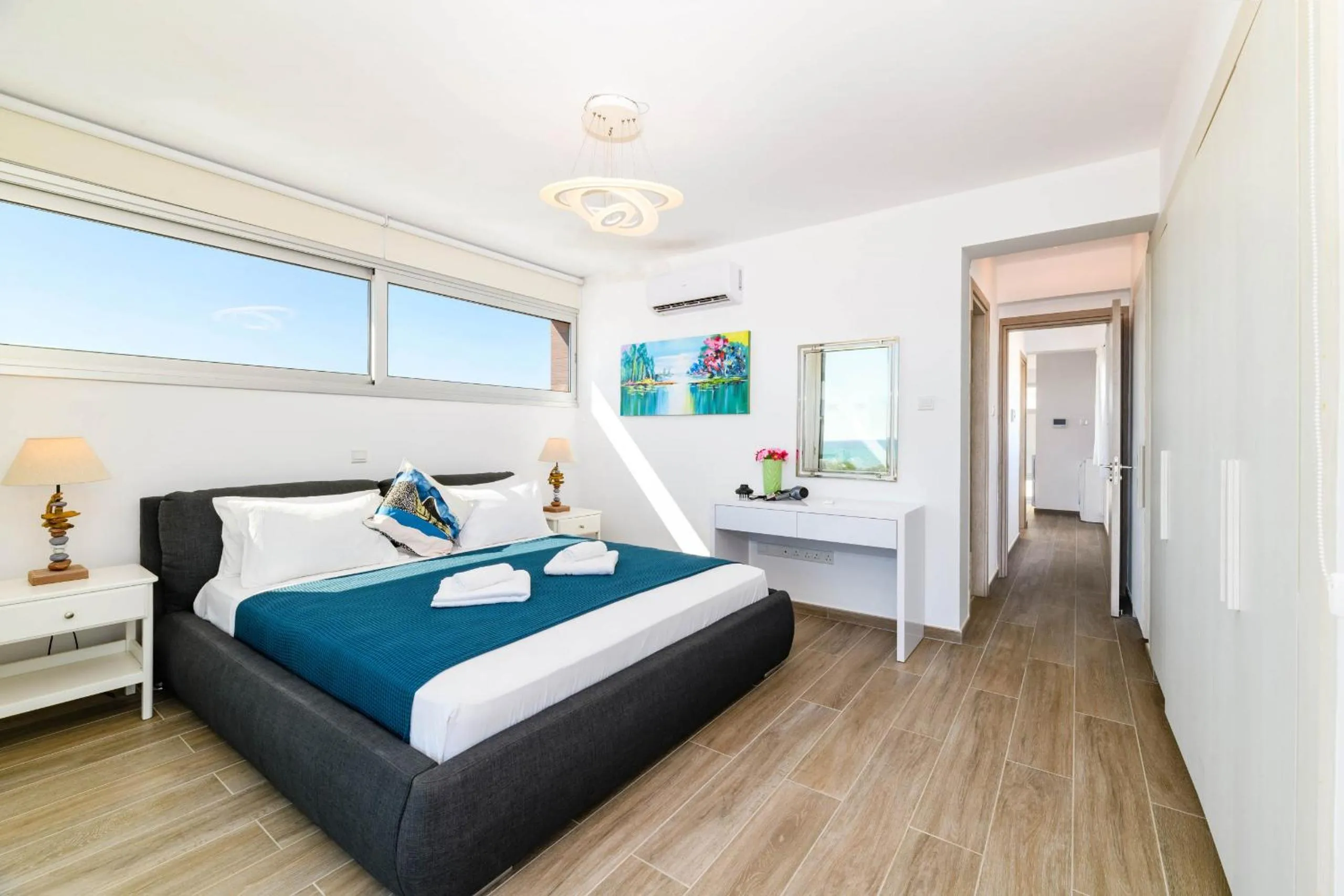 Bed in Infinity View Villa