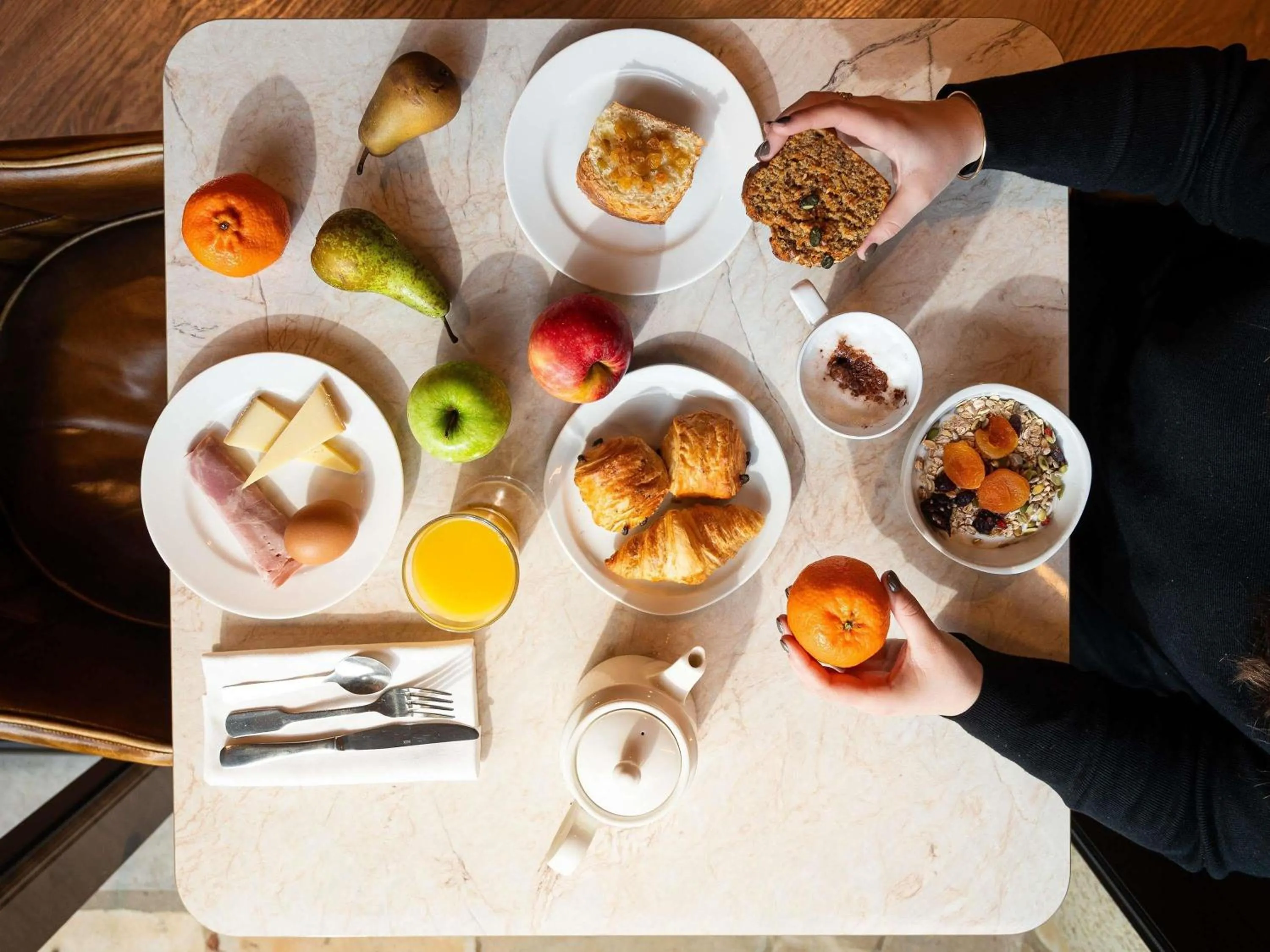 Breakfast in Mercure Carcassonne La Cité