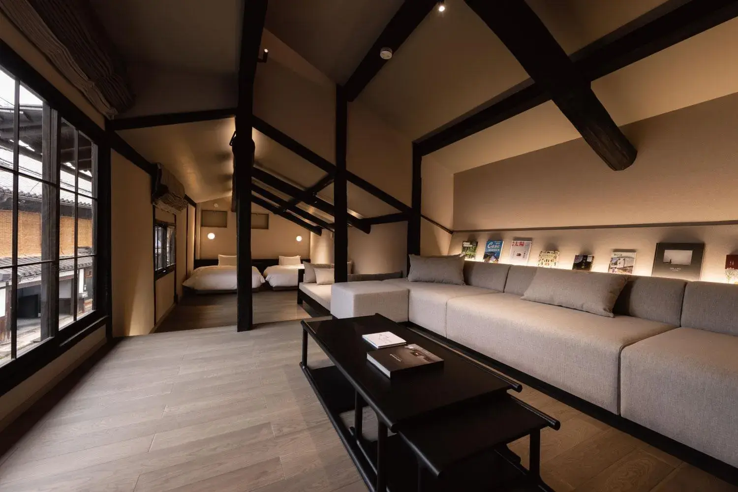 Standard Twin Room with Sofa - single occupancy in Tomonoura Shiomachi Hotel Standard Twin Room with Sofa - single occupancy in Tomonoura Shiomachi Hotel