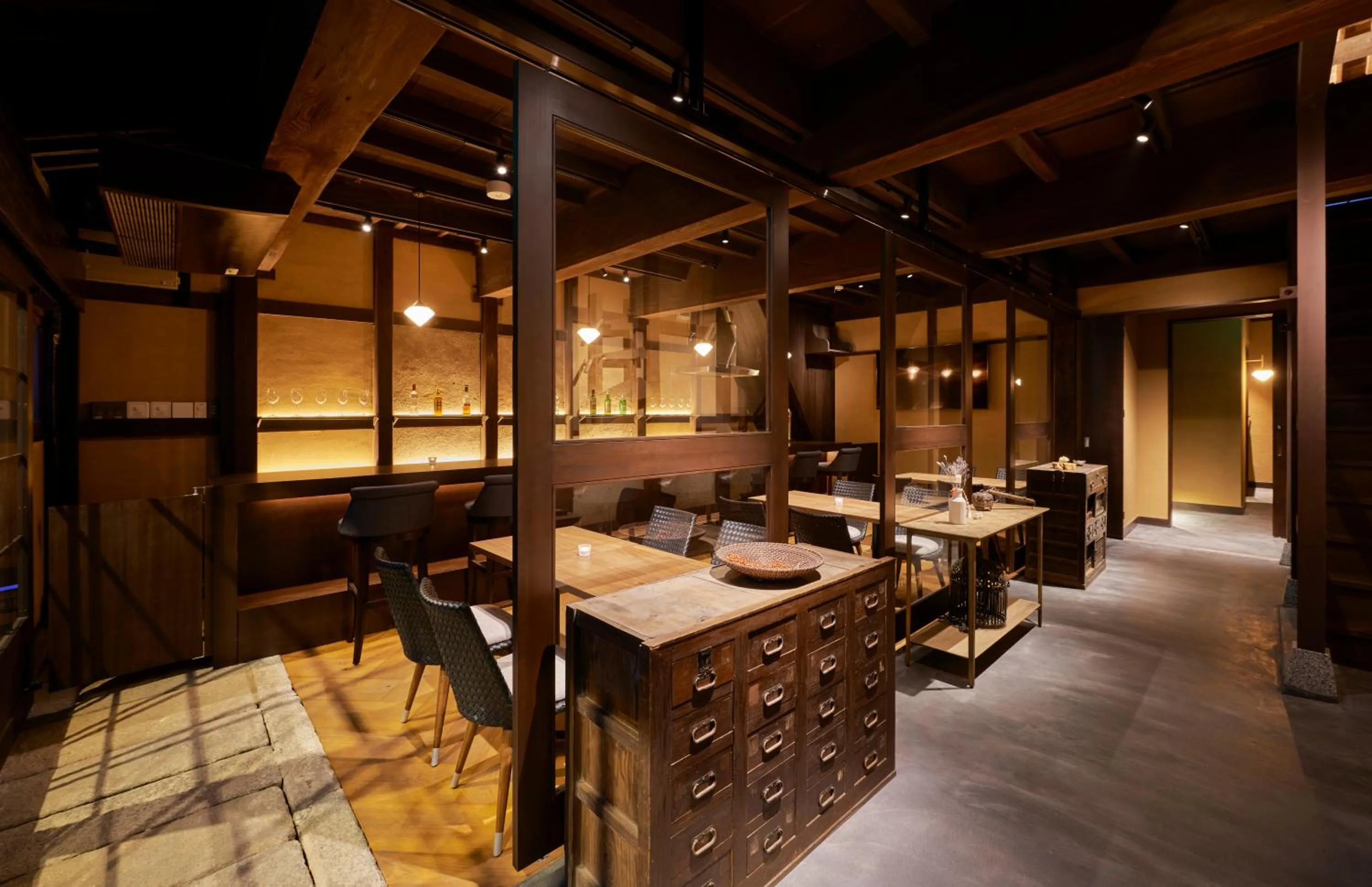 Lounge or bar in Tomonoura Shiomachi Hotel