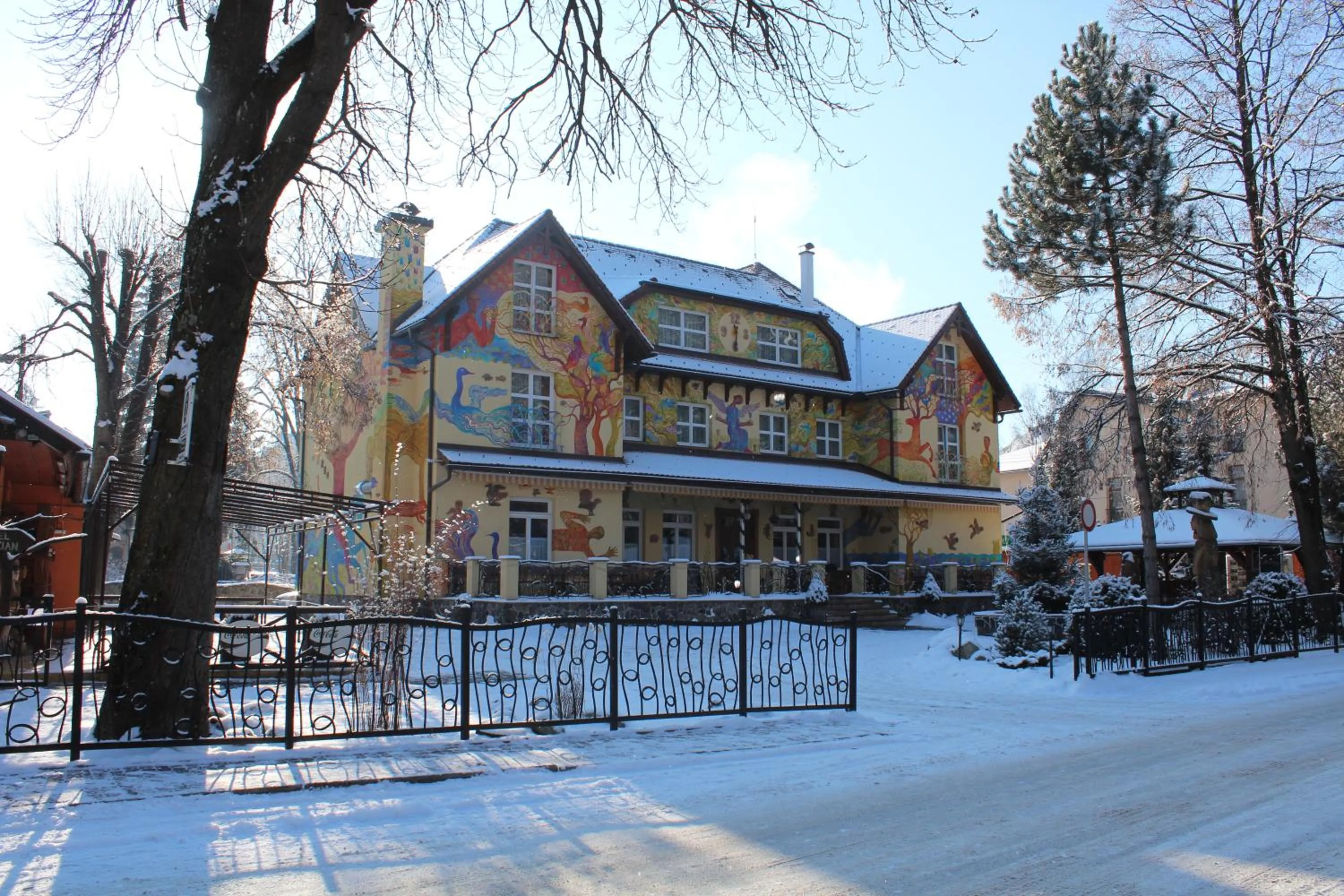 Winter in Hotel Encian