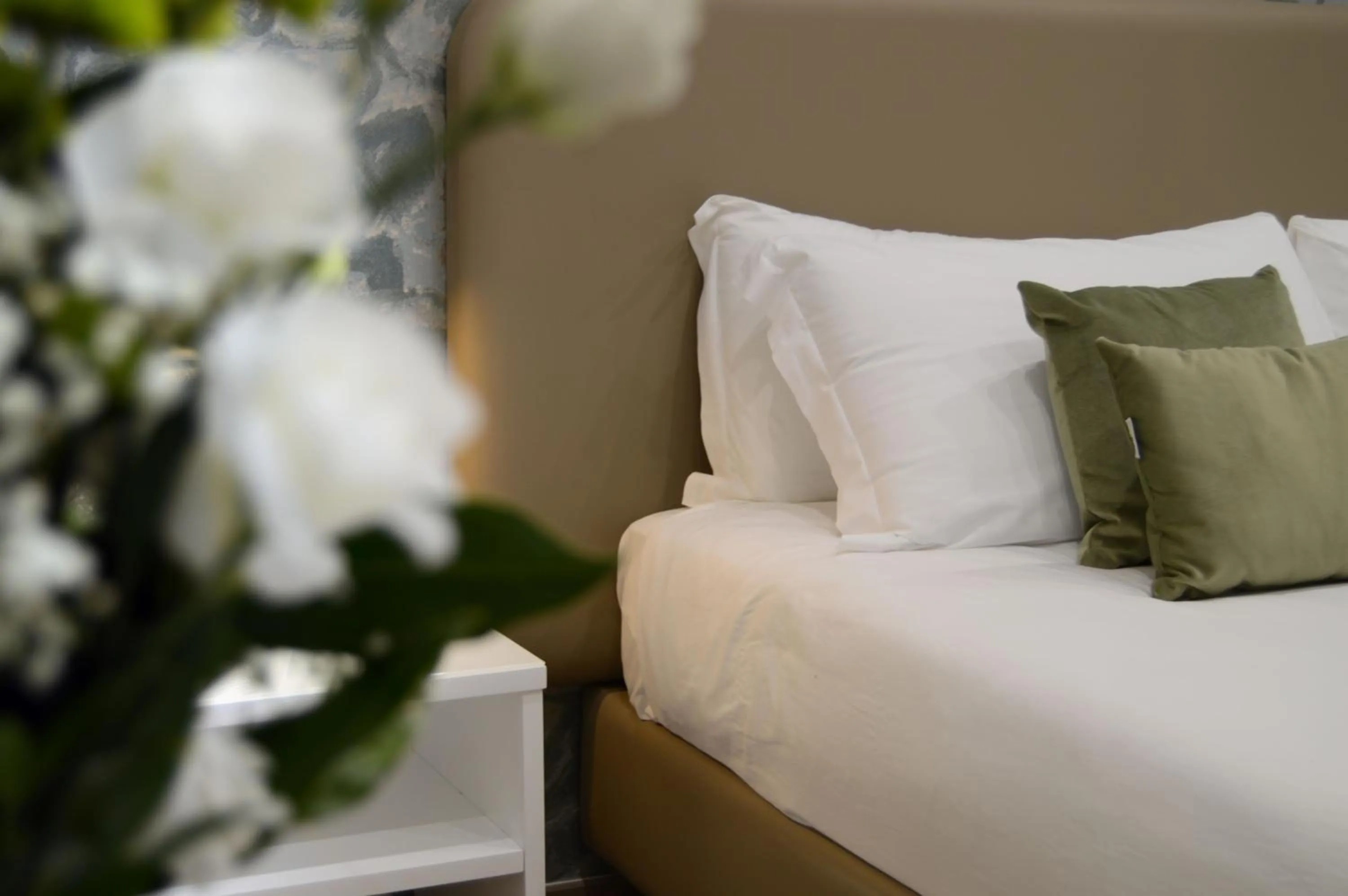 Bed in Napoliseason Rooms & Breakfast