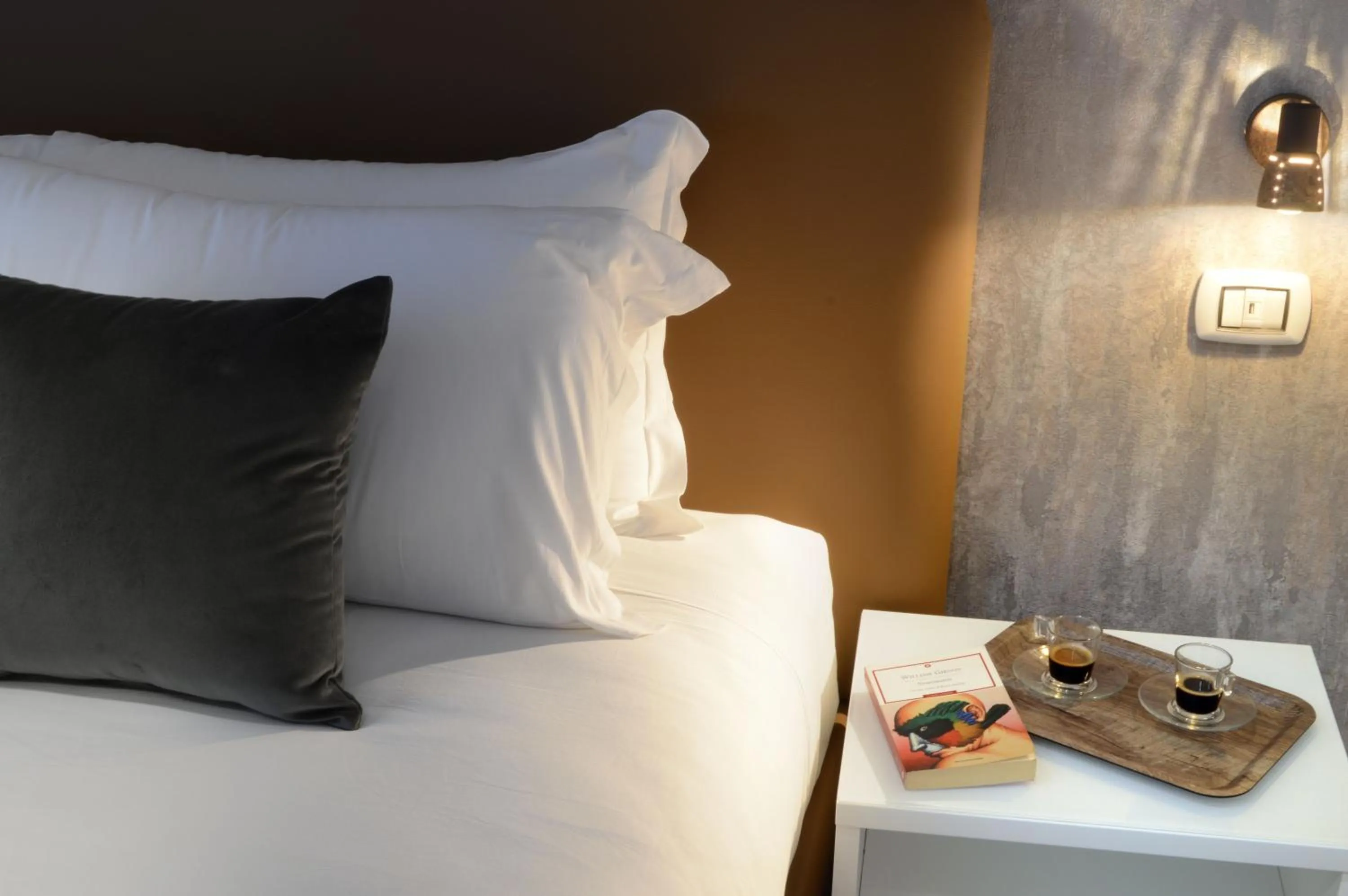 Bed in Napoliseason Rooms & Breakfast