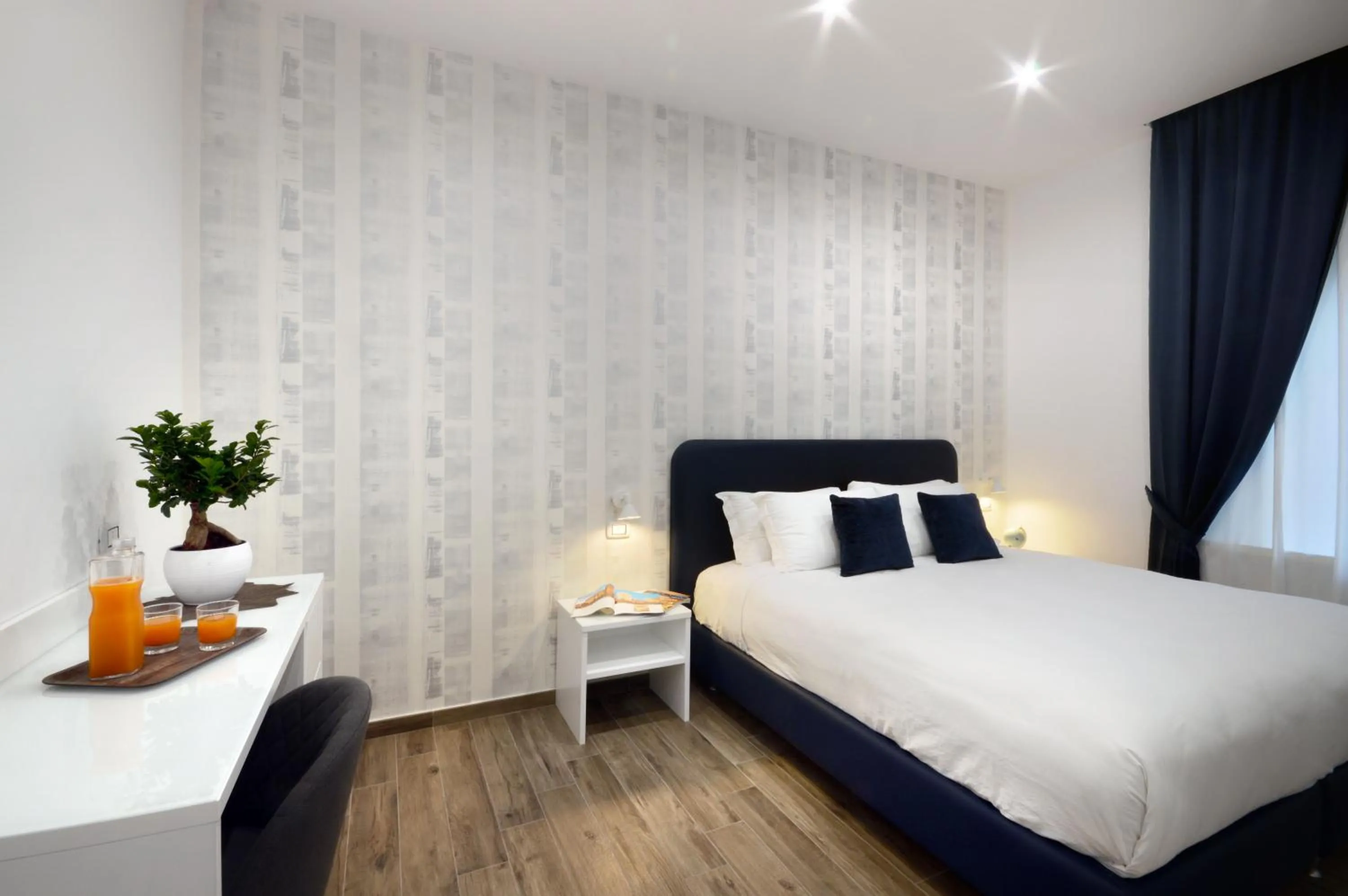 Bed in Napoliseason Rooms & Breakfast