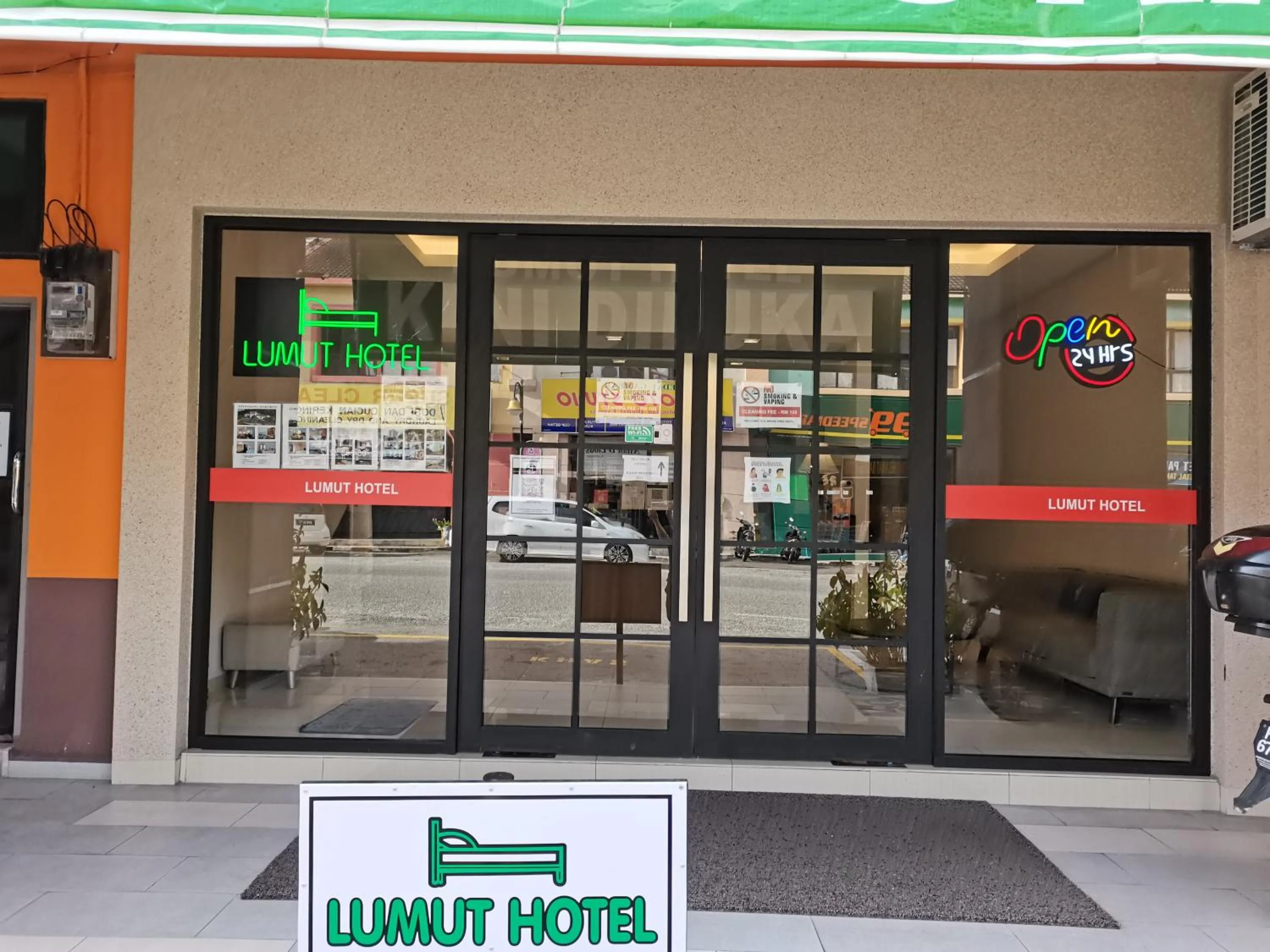 Property building in Lumut Hotel