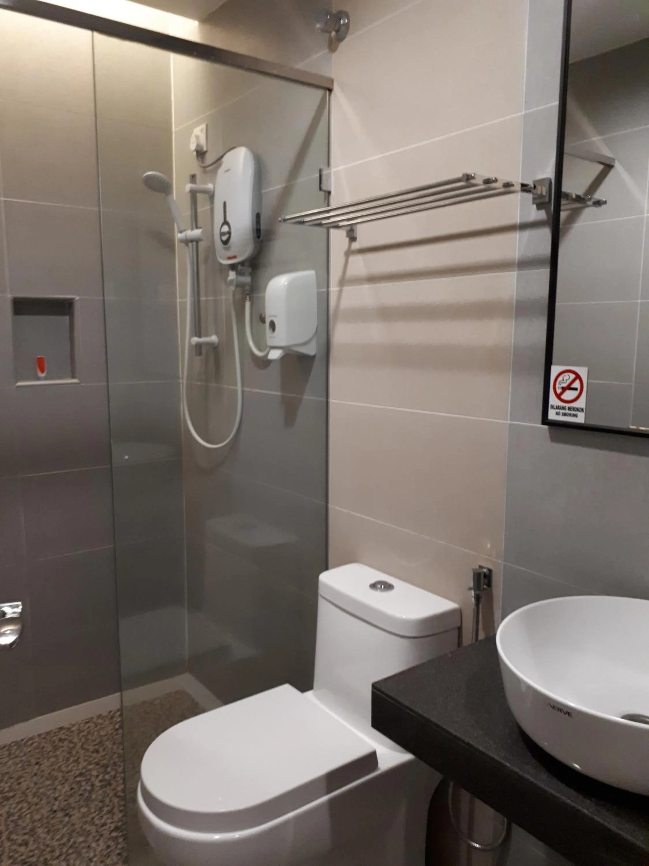 Shower in Lumut Hotel