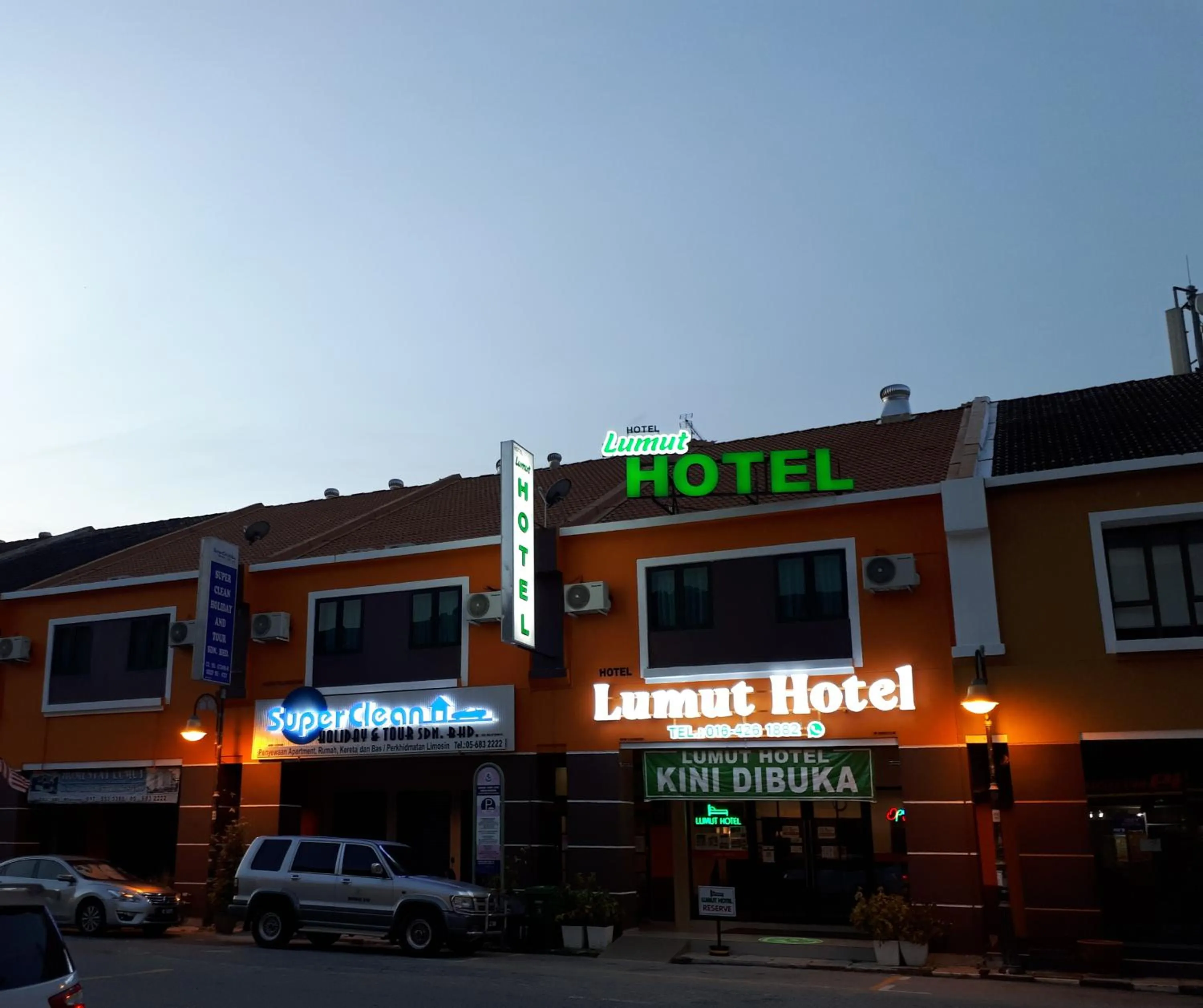 Property building in Lumut Hotel