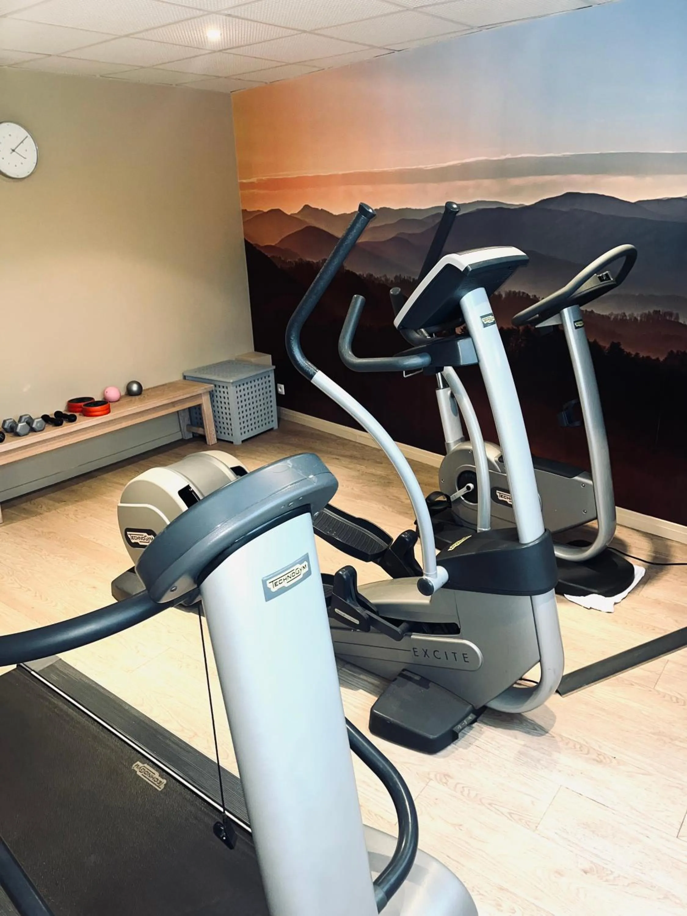 Fitness centre/facilities in Novotel Suites Clermont Ferrand Polydome