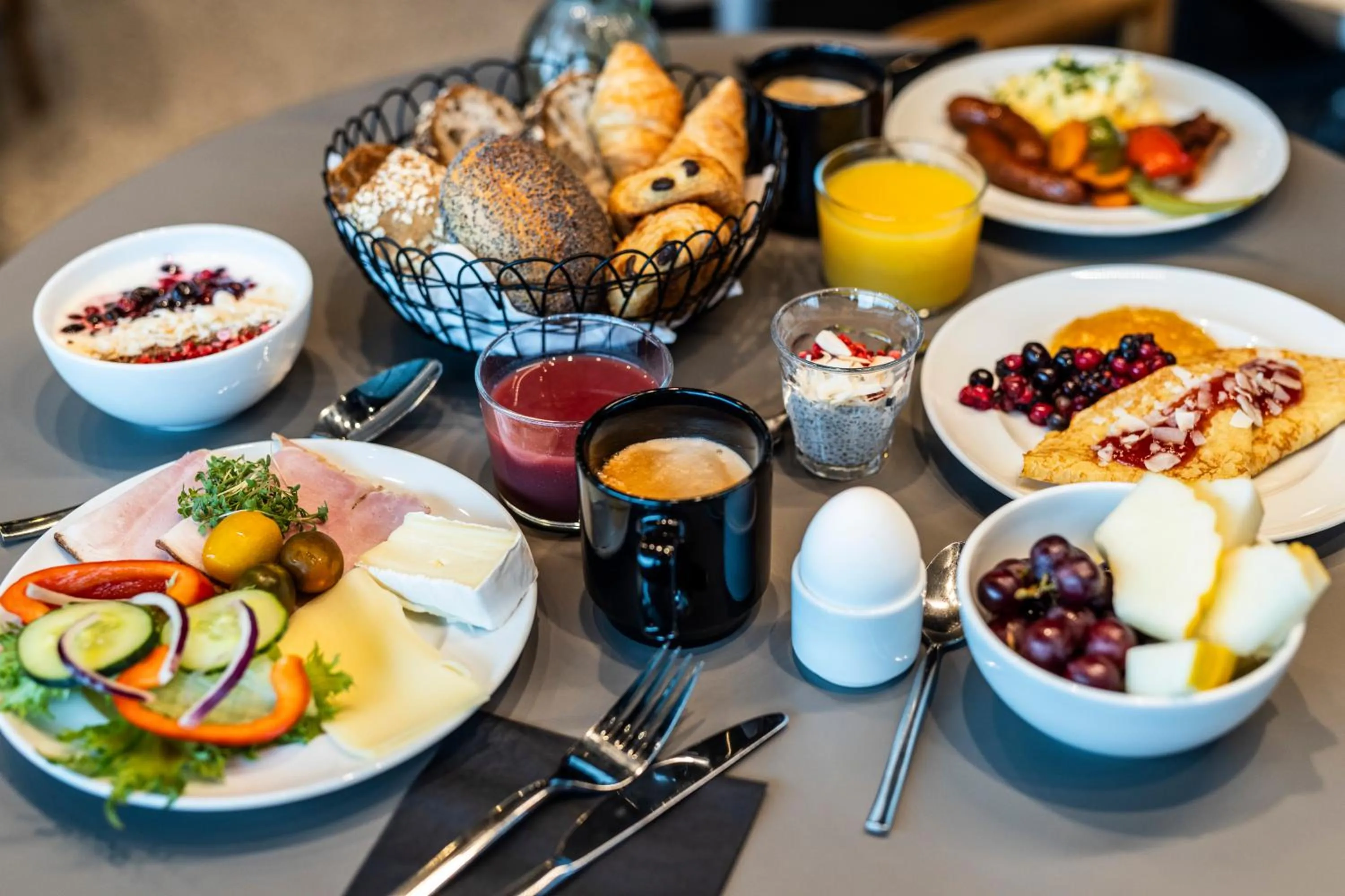 Breakfast in Comfort Hotel Copenhagen Airport