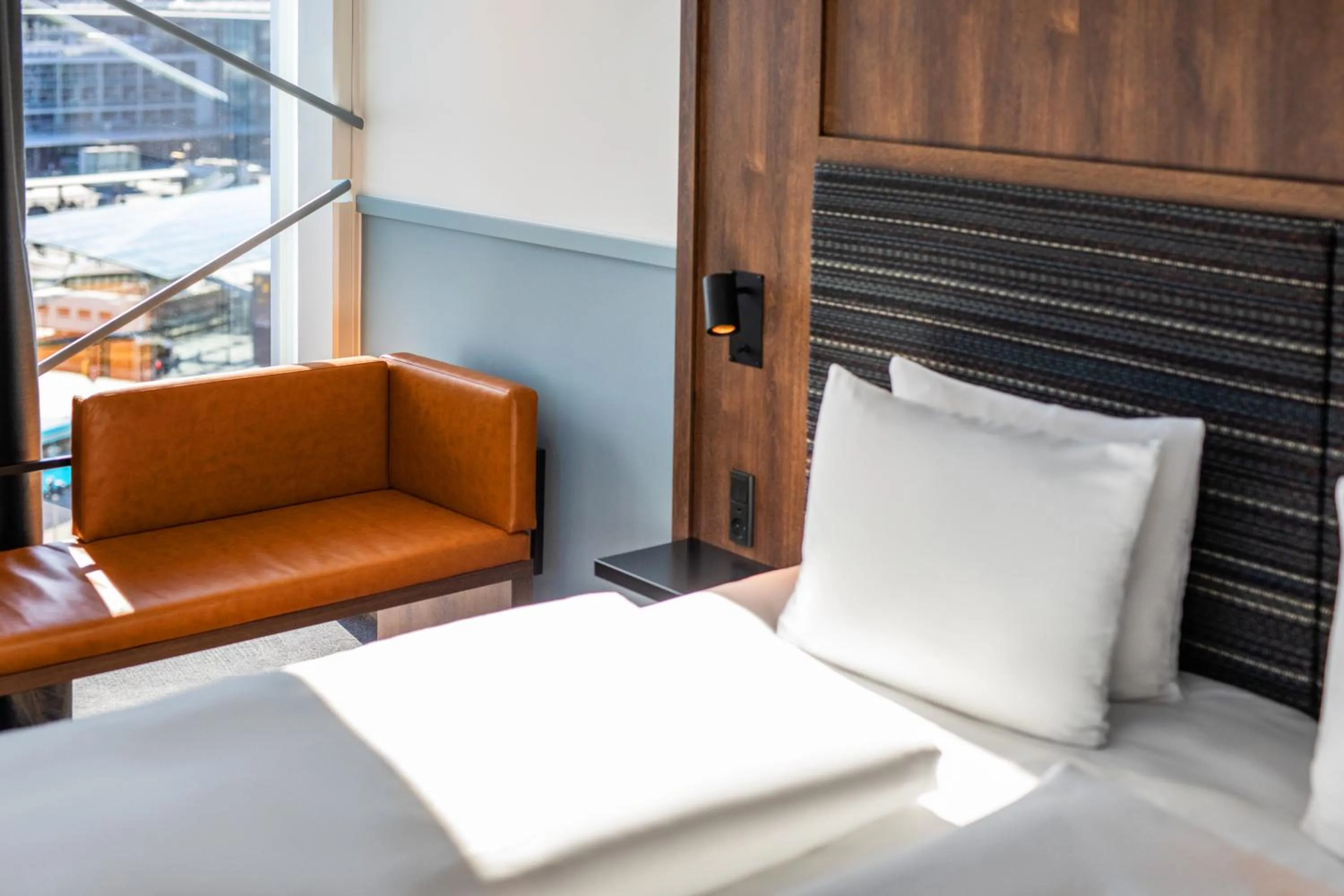 Bed in Comfort Hotel Copenhagen Airport