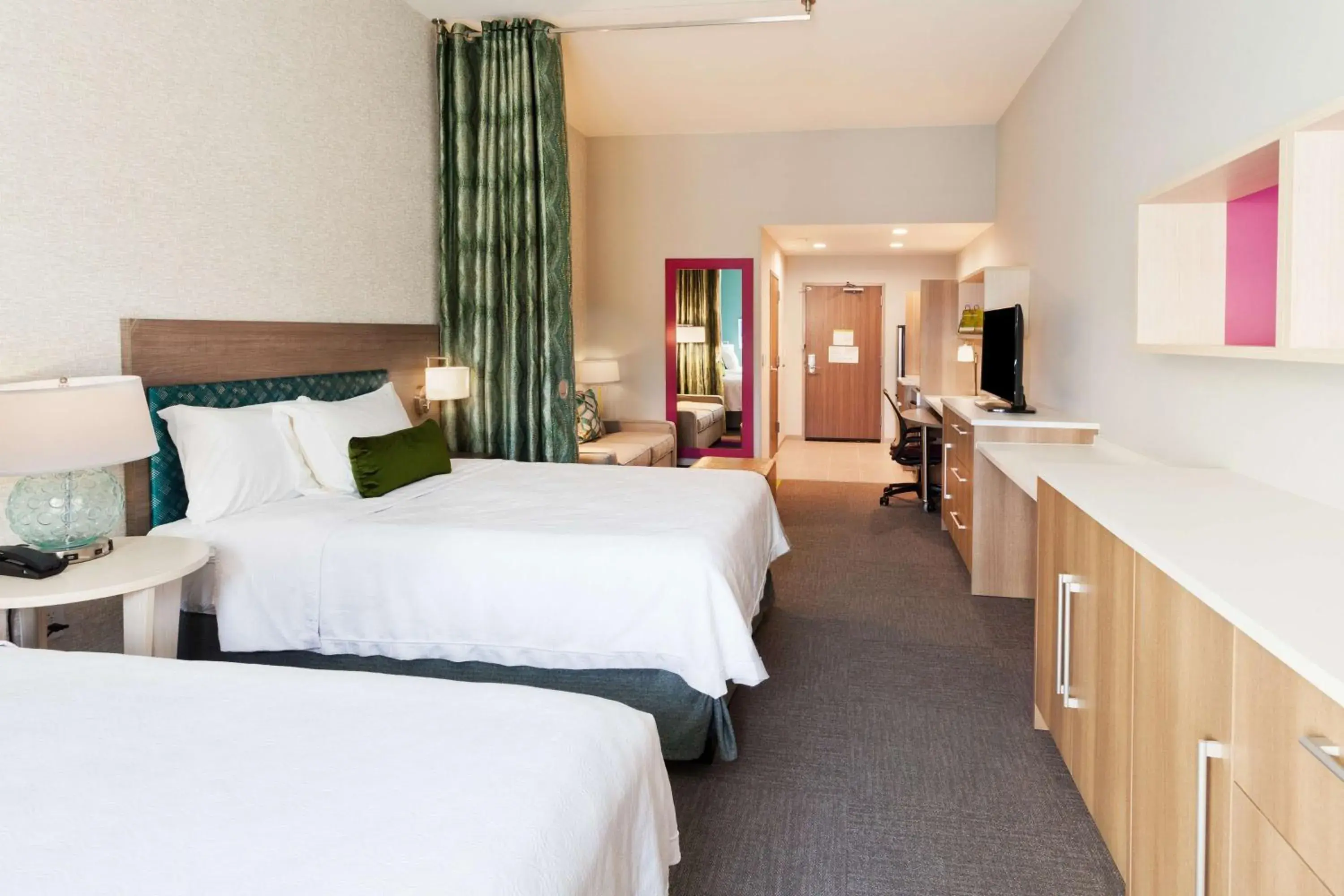 Bedroom, Bed in Home2 Suites By Hilton Alpharetta, Ga Bedroom, Bed in Home2 Suites By Hilton Alpharetta, Ga