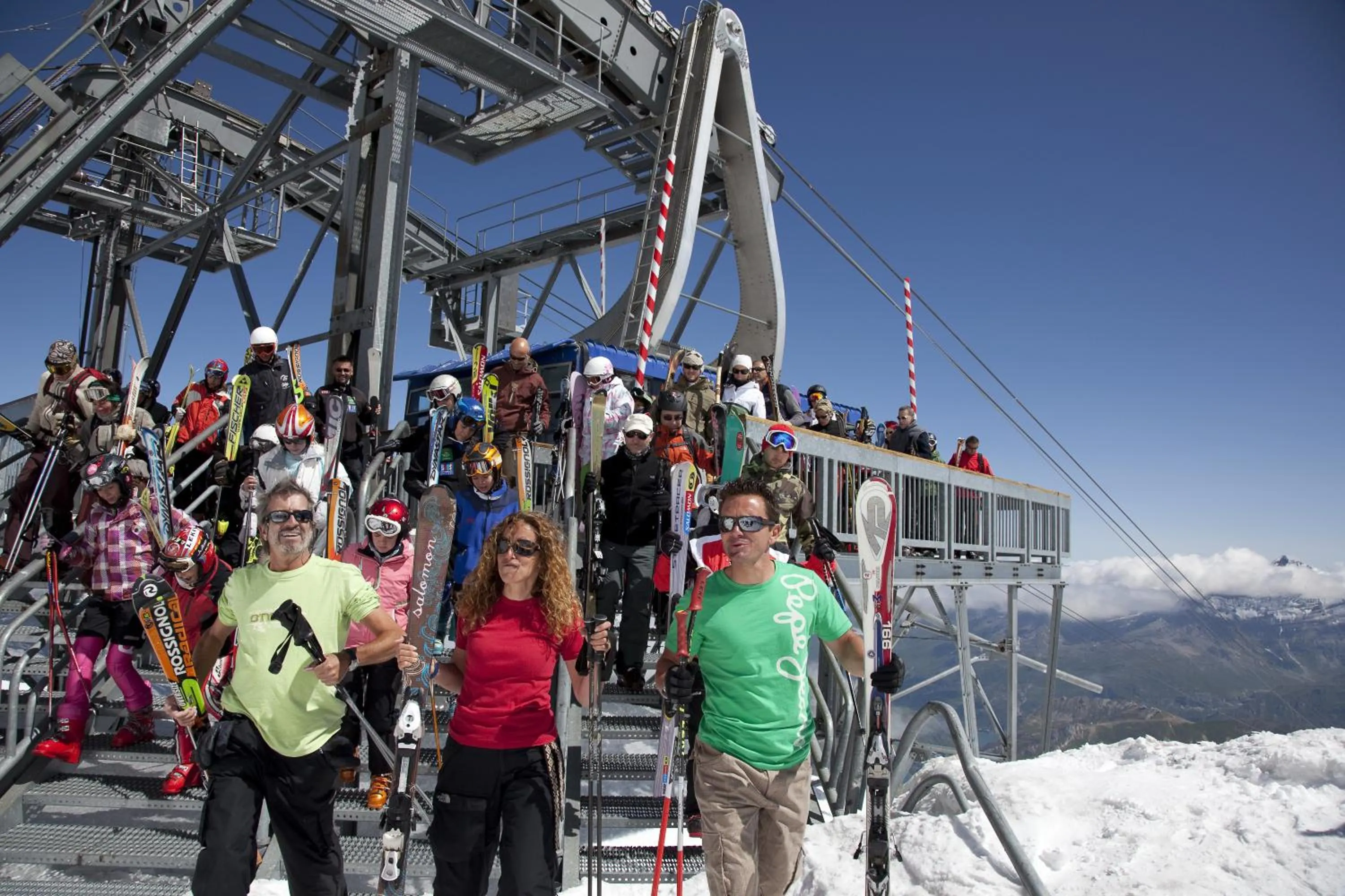 Activities in Le Rond Point des Pistes - 4 personnes - Tignes Val Claret 2100m - skis aux pieds
