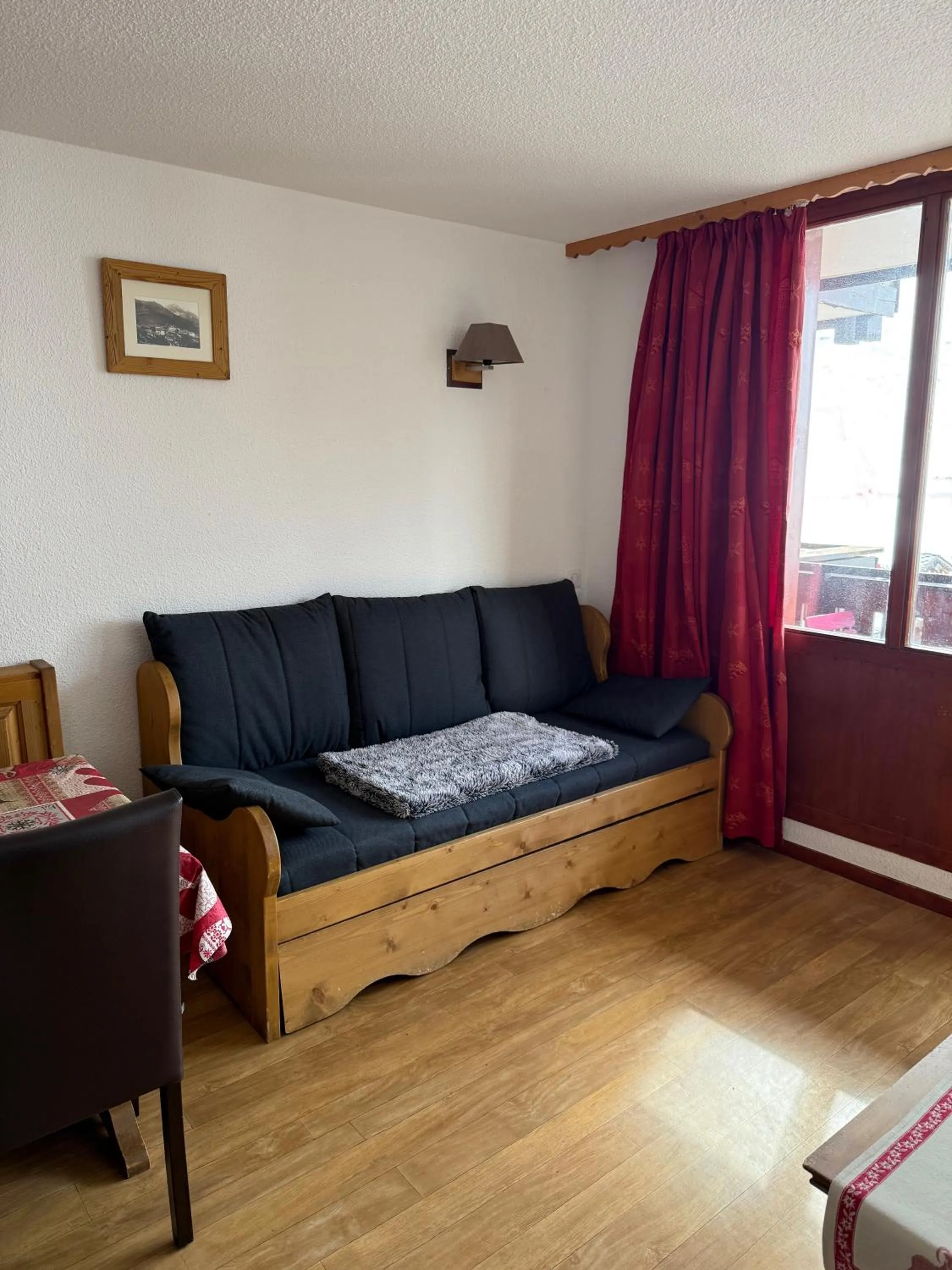 Bed in Le Rond Point des Pistes - 4 personnes - Tignes Val Claret 2100m - skis aux pieds