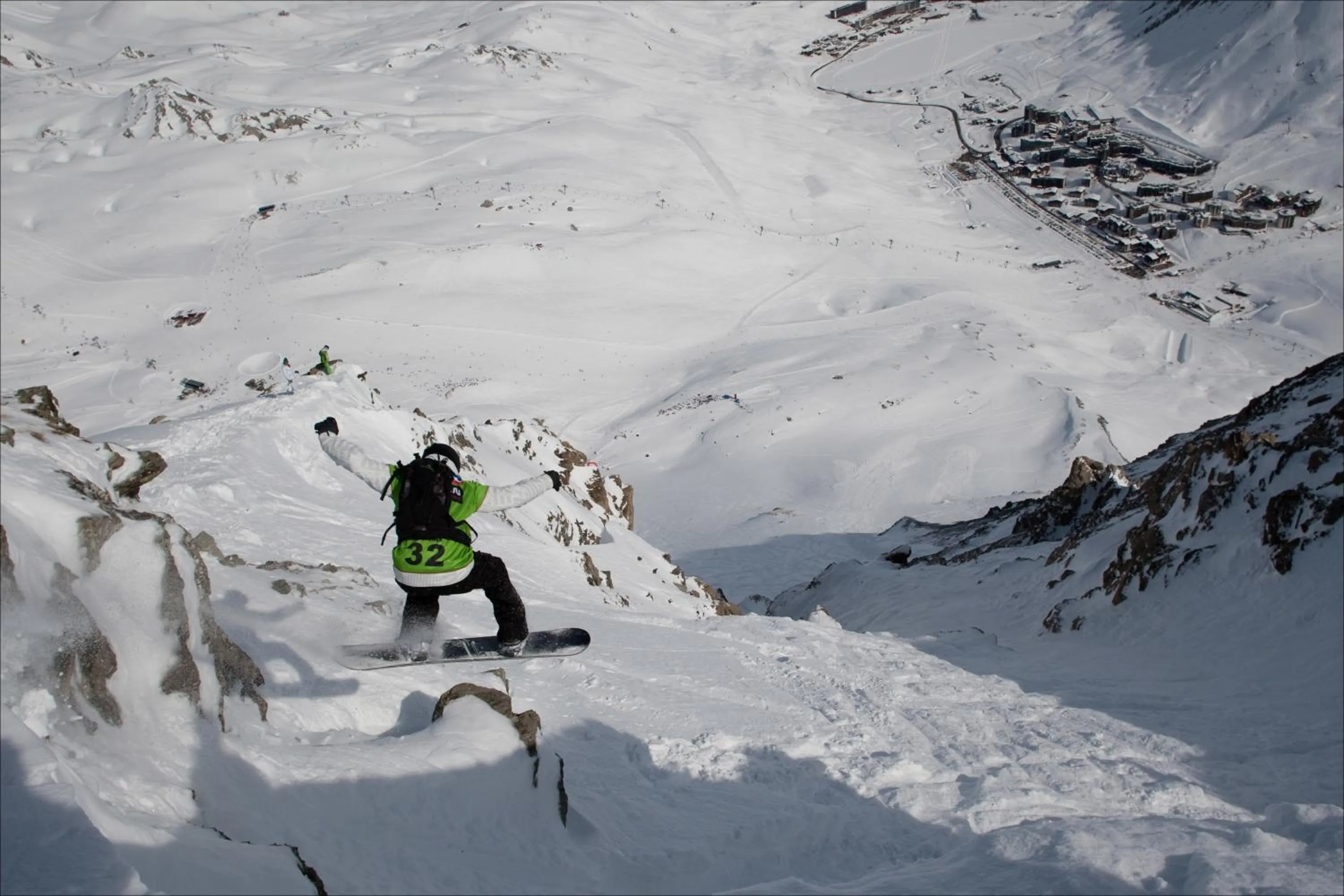 Winter in Le Rond Point des Pistes - 4 personnes - Tignes Val Claret 2100m - skis aux pieds