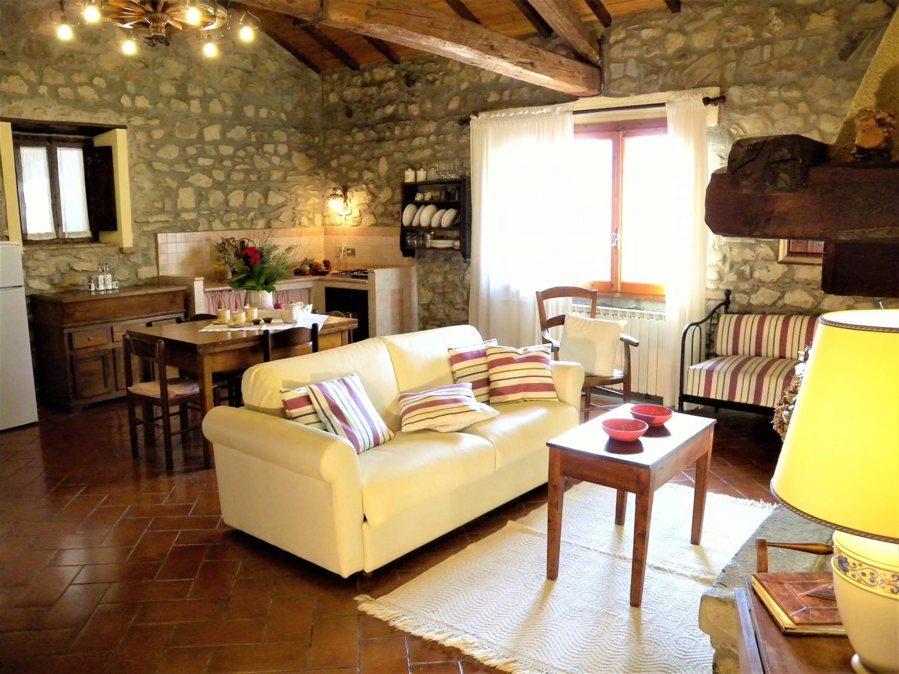 Living room in Agriturismo Il Gufo
