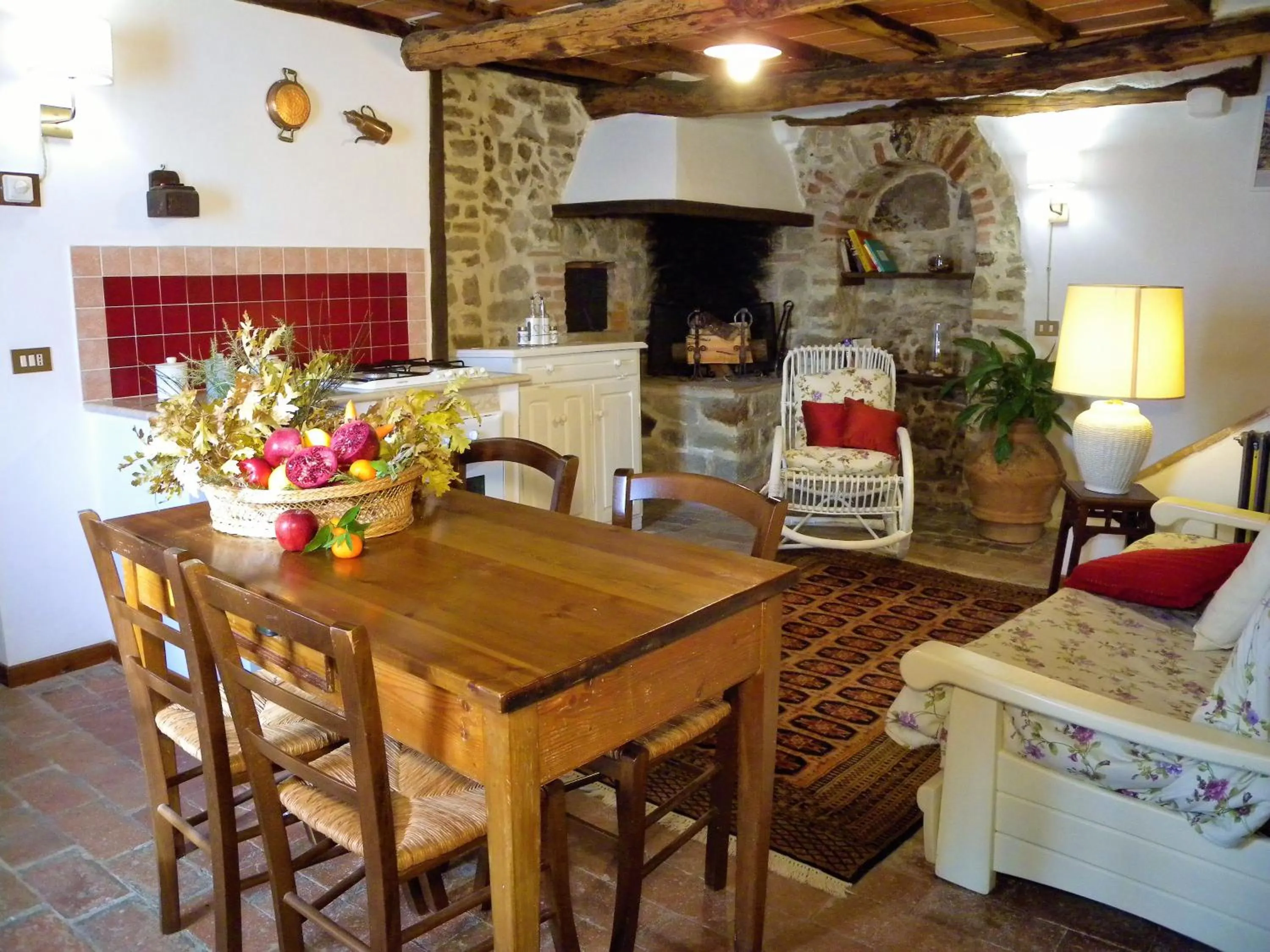Living room in Agriturismo Il Gufo